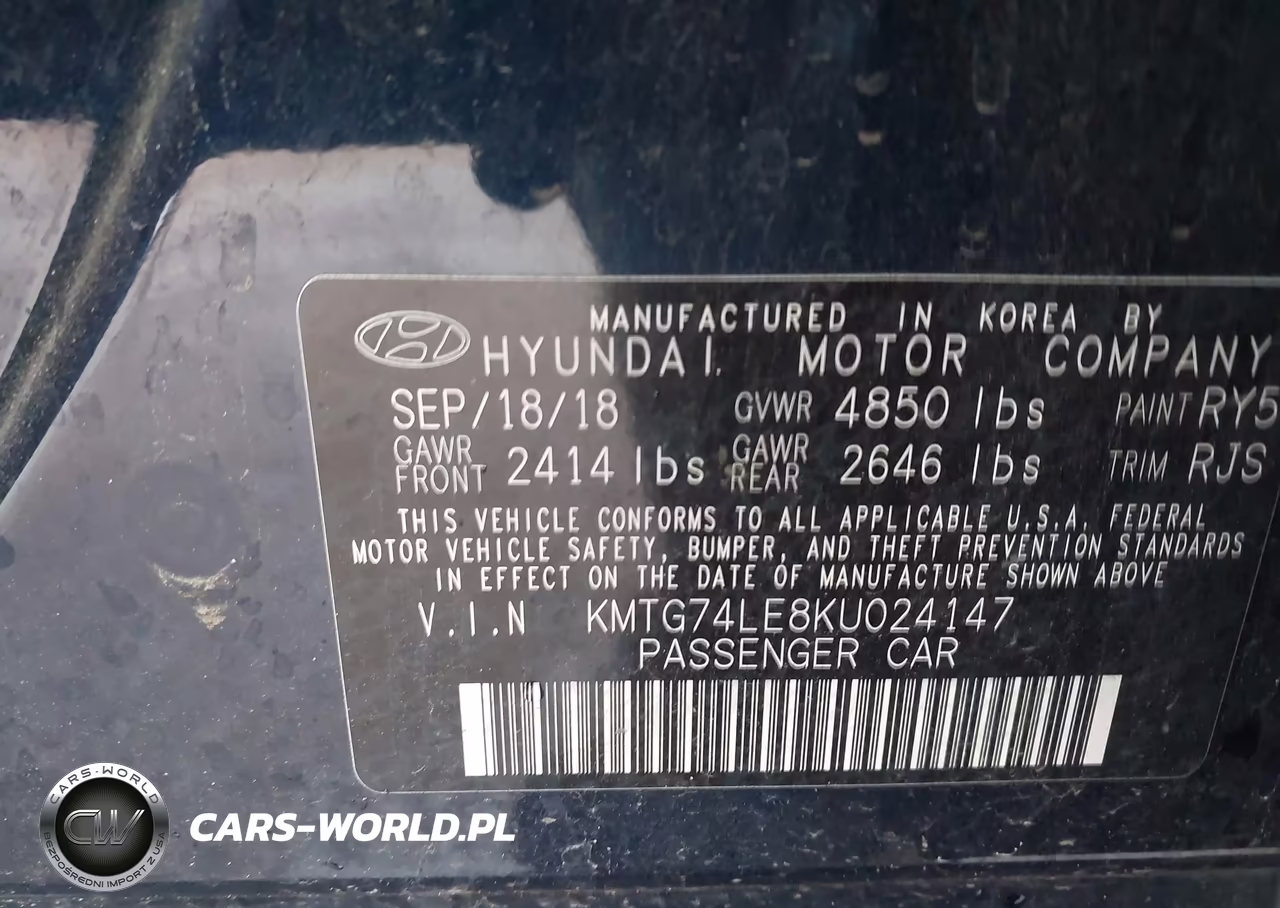 2019 Genesis G70 3.3T Advanced VIN:KMTG74LE8KU024147 - 9