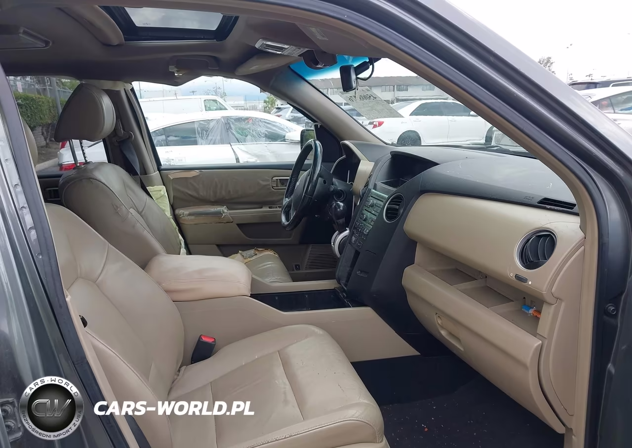 2009 Honda Pilot Ex-L VIN:5FNYF38679B019977 - 5