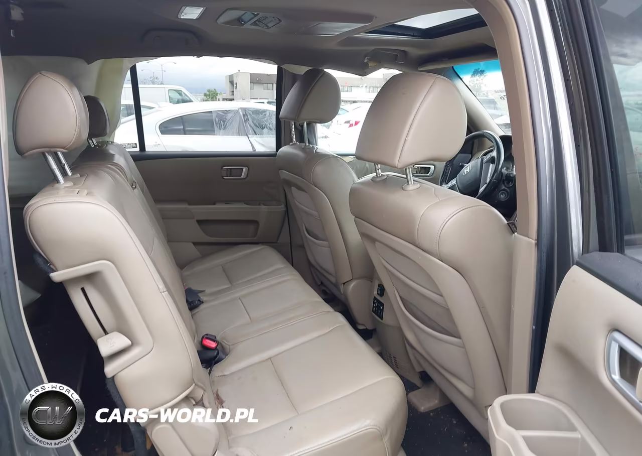 2009 Honda Pilot Ex-L VIN:5FNYF38679B019977 - 8
