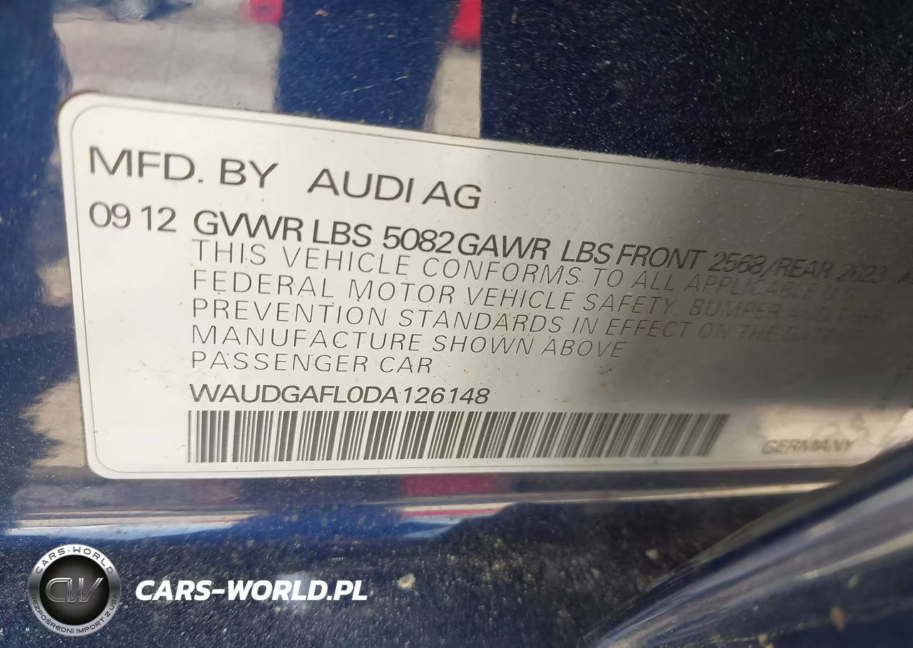 2013 Audi S4 3.0T Premium Plus VIN:WAUDGAFL0DA126148 - 9