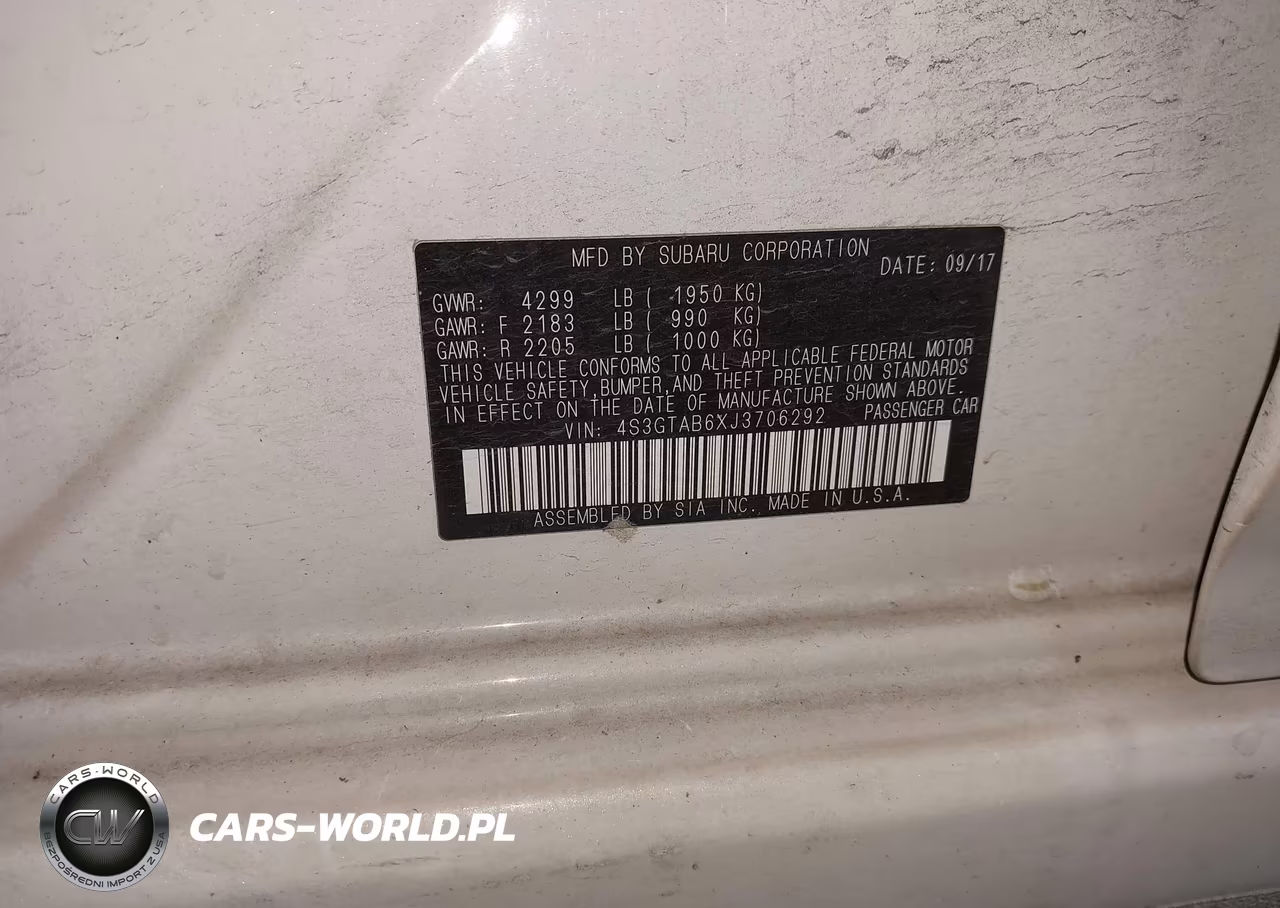 2018 Subaru Impreza 2.0I Premium VIN:4S3GTAB6XJ3706292 - 9
