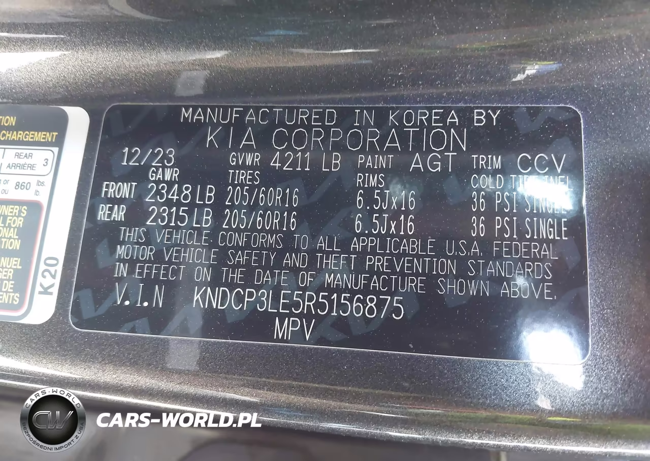 2024 Kia Niro Lx VIN:KNDCP3LE5R5156875 - 9