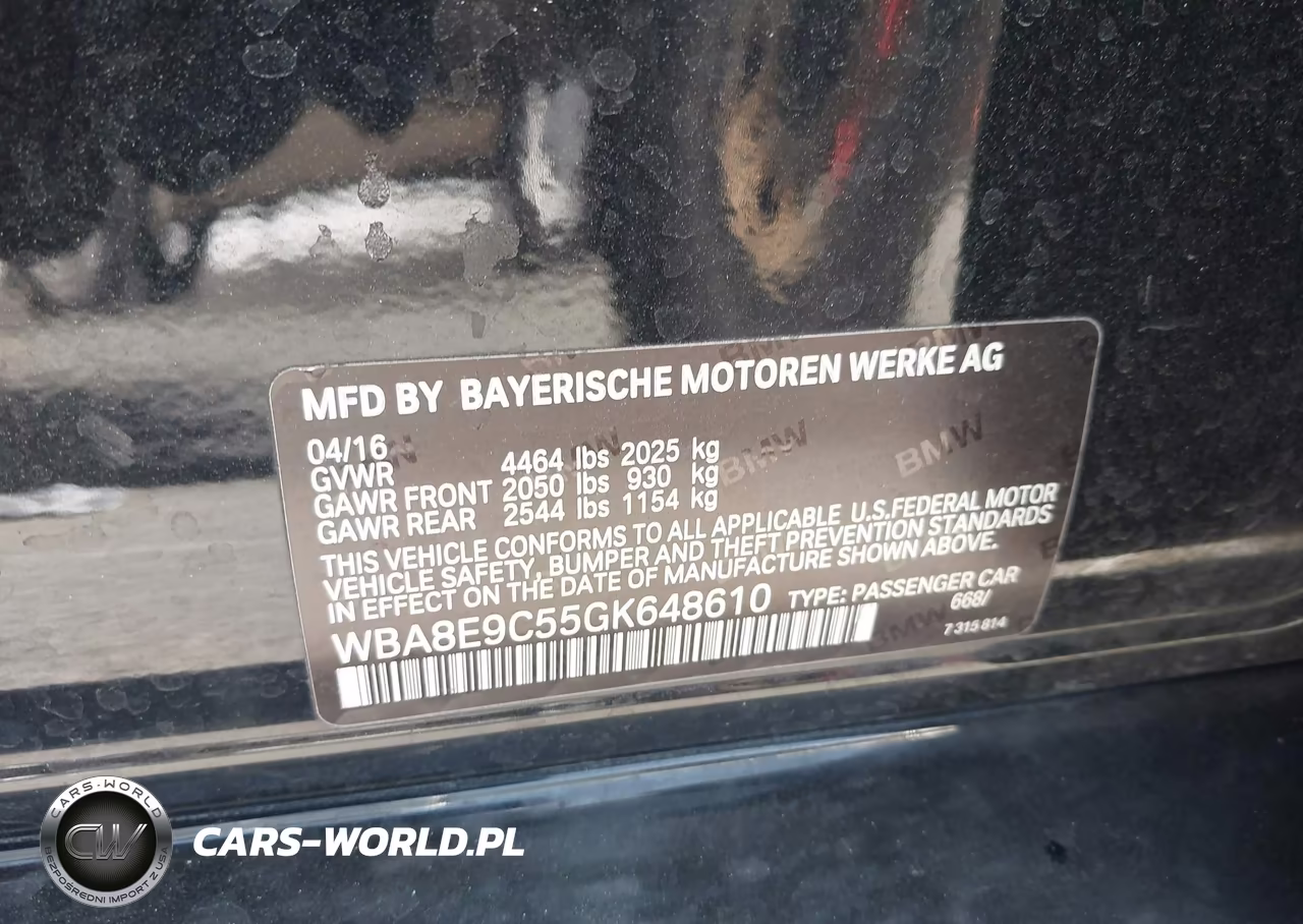2016 BMW 328I VIN:WBA8E9C55GK648610 - 9
