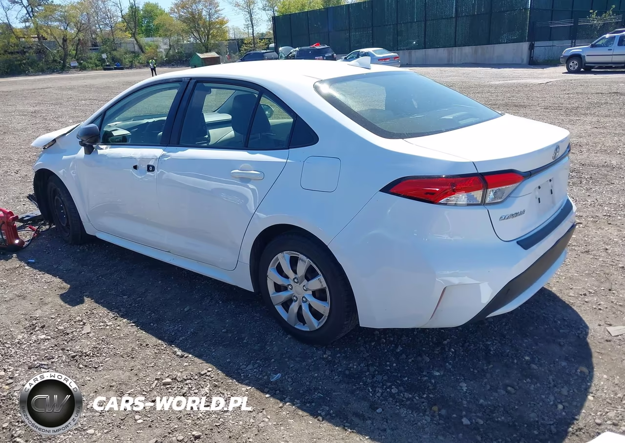 2021 Toyota Corolla Le VIN:JTDEPMAE6MJ117455 - 3