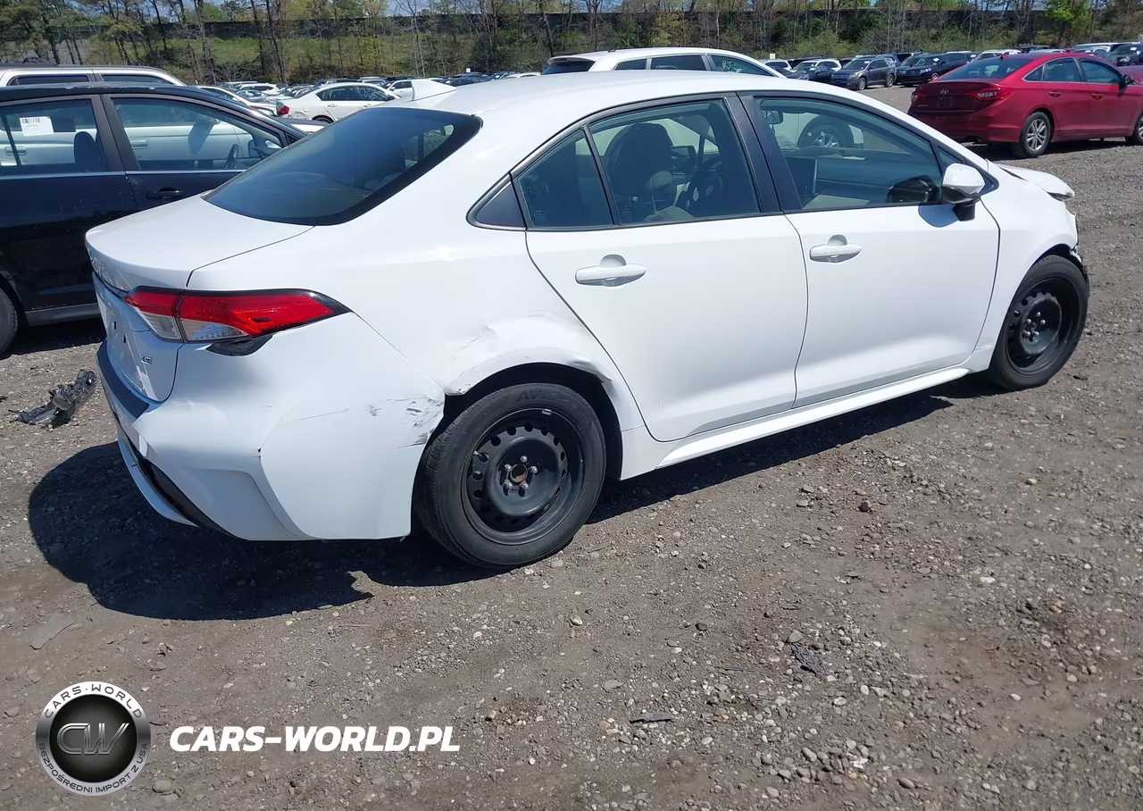 2021 Toyota Corolla Le VIN:JTDEPMAE6MJ117455 - 4