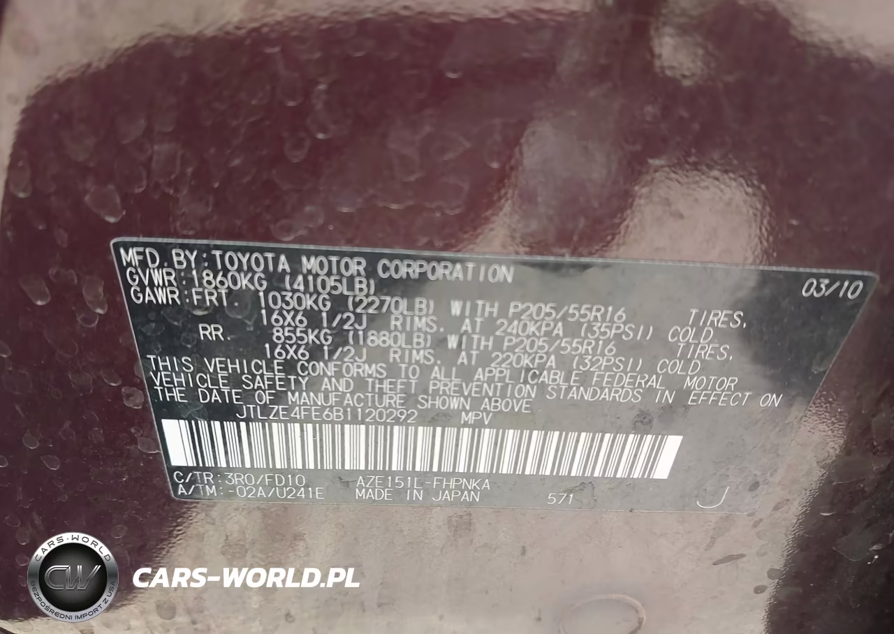 2011 Scion Xb VIN:JTLZE4FE6B1120292 - 9