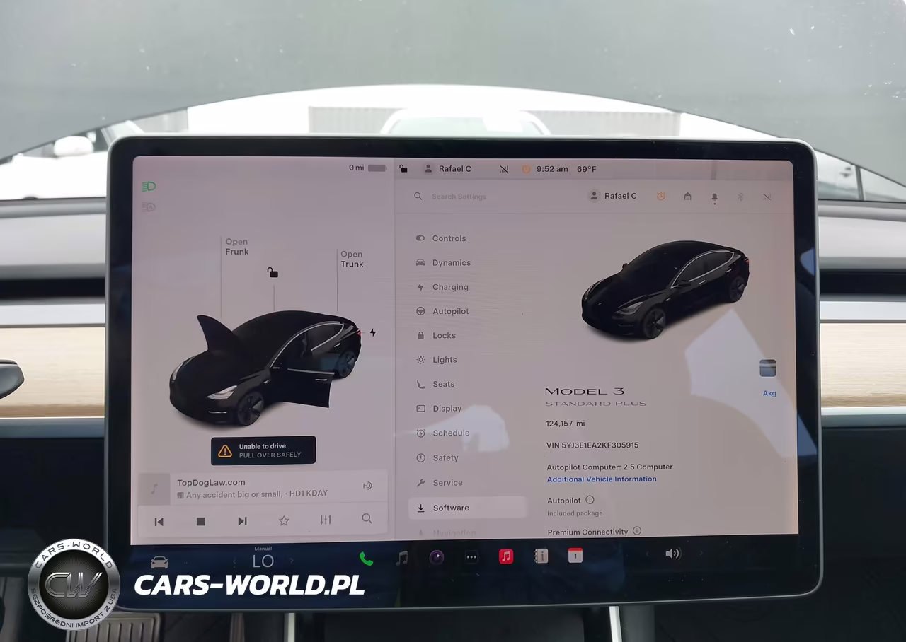 2019 Tesla Model 3 Long Range-Mid Range-Standard Range-Standard Range Plus VIN:5YJ3E1EA2KF305915 - 7