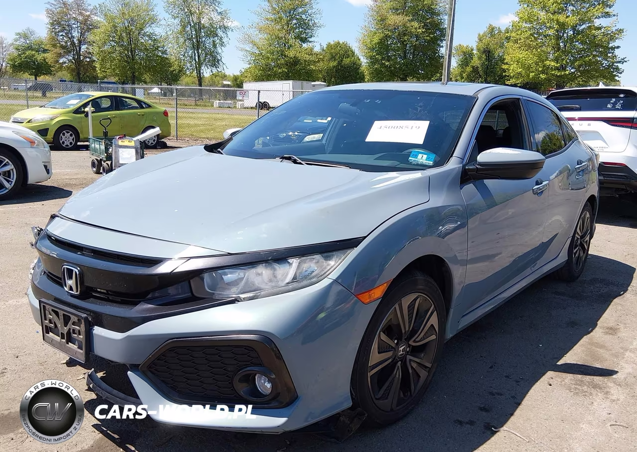 2018 Honda Civic Ex VIN:SHHFK7H56JU408646 - 2