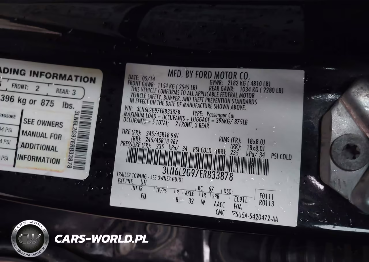 2014 Lincoln Mkz VIN:3LN6L2G97ER833878 - 9