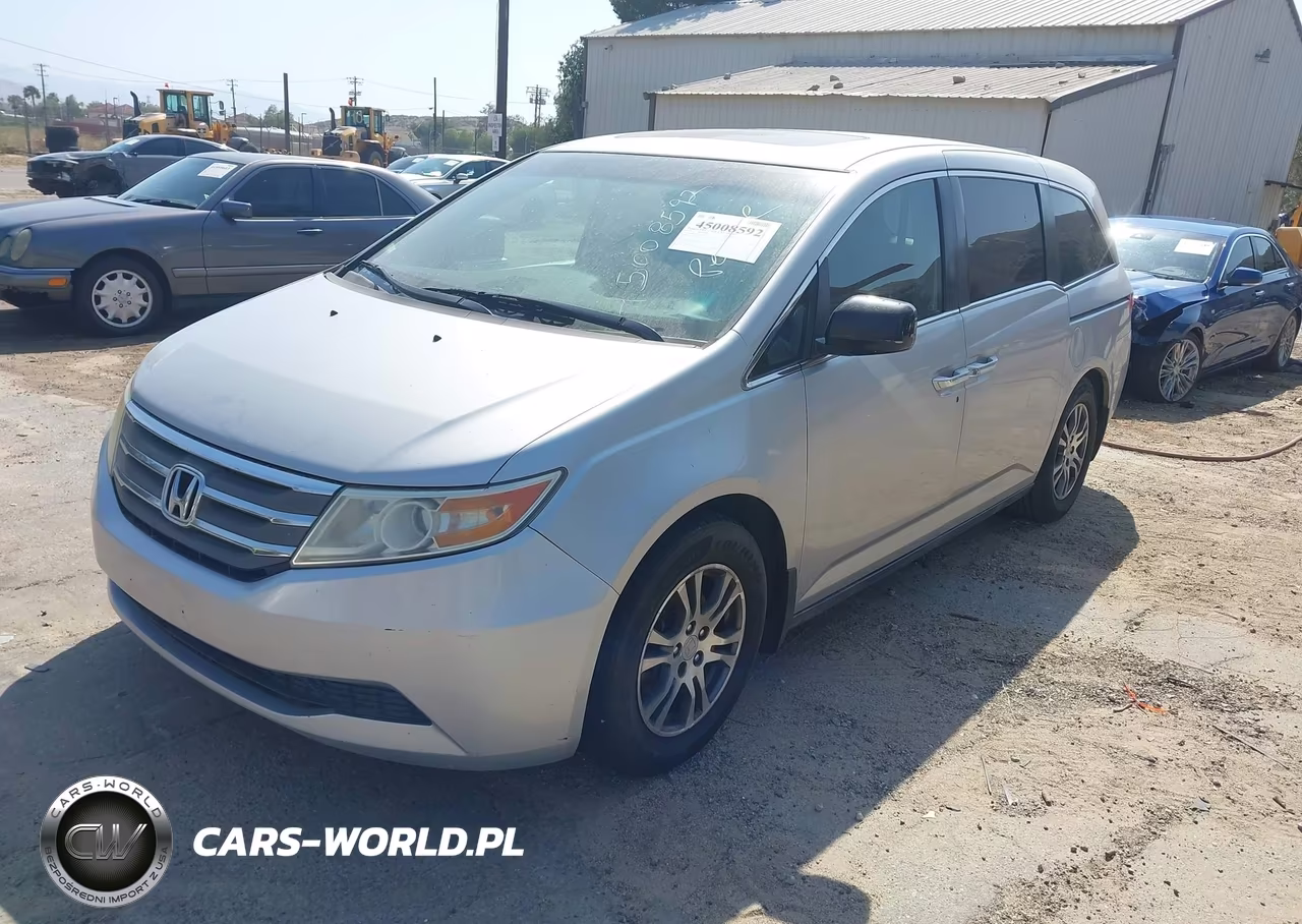2012 Honda Odyssey Ex-L VIN:5FNRL5H67CB039002 - 2