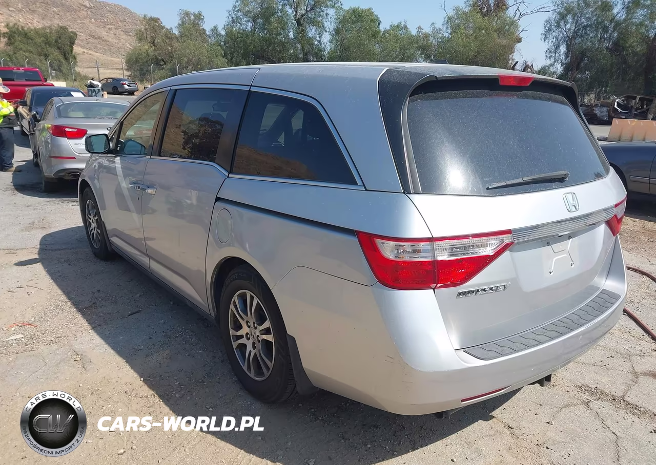 2012 Honda Odyssey Ex-L VIN:5FNRL5H67CB039002 - 3
