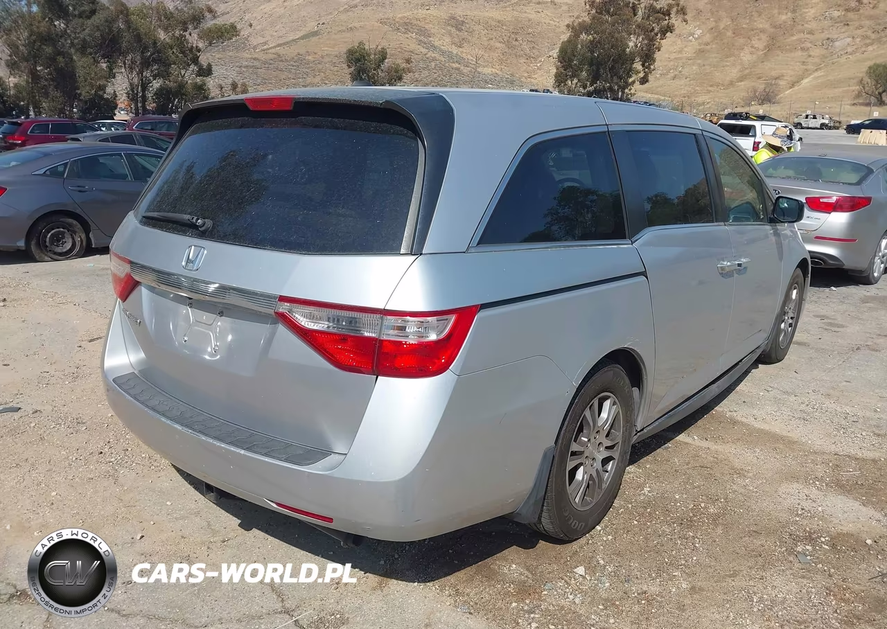 2012 Honda Odyssey Ex-L VIN:5FNRL5H67CB039002 - 4