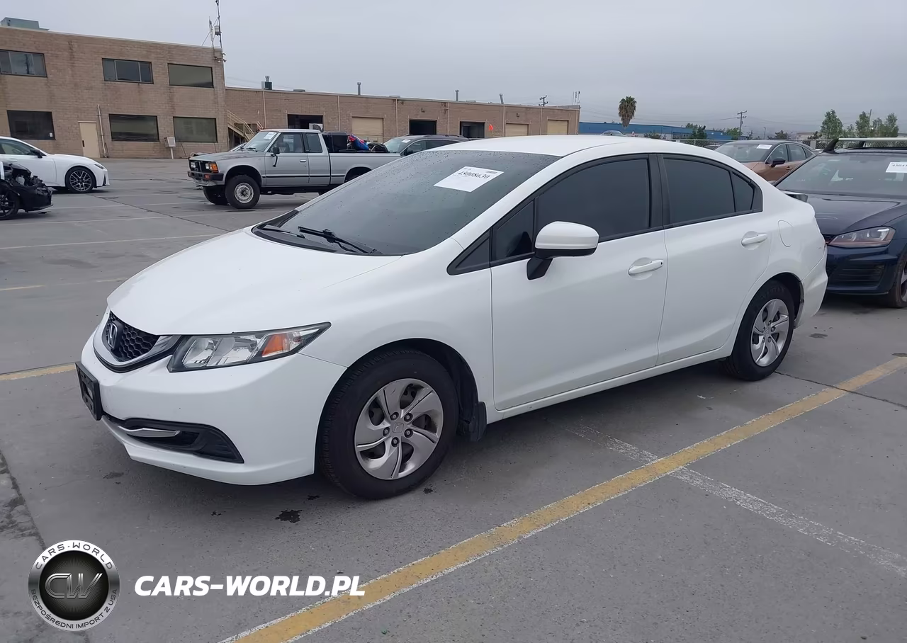 2015 Honda Civic Lx VIN:19XFB2F5XFE702944 - 2