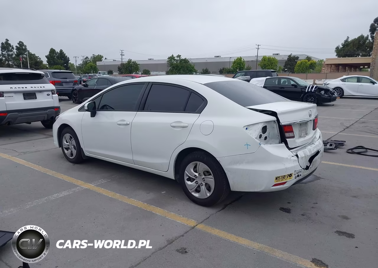 2015 Honda Civic Lx VIN:19XFB2F5XFE702944 - 3