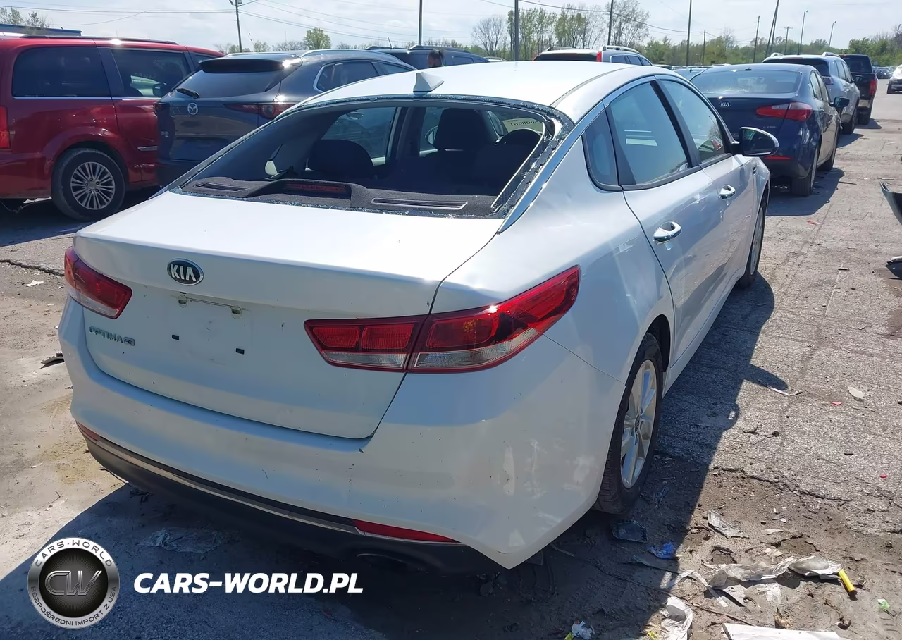 2017 Kia Optima Lx VIN:KNAGT4L30H5177405 - 4