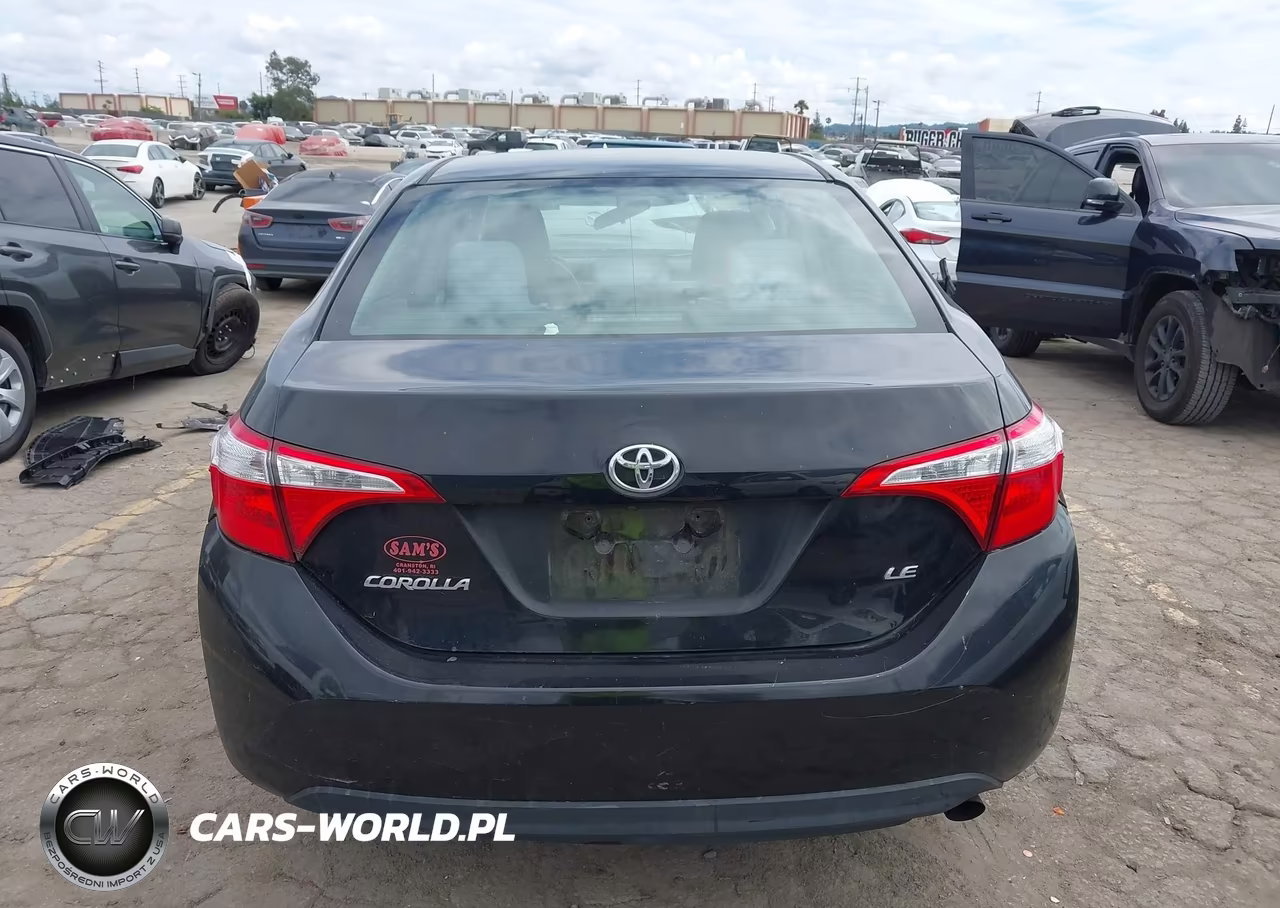 2016 Toyota Corolla Le VIN:2T1BURHE8GC495405 - 15