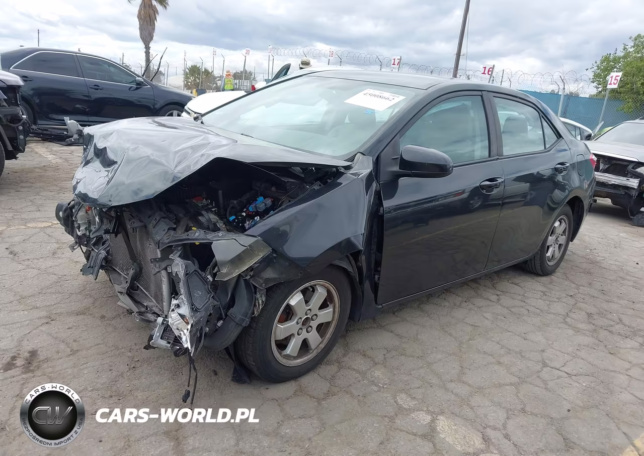 2016 Toyota Corolla Le VIN:2T1BURHE8GC495405 - 2