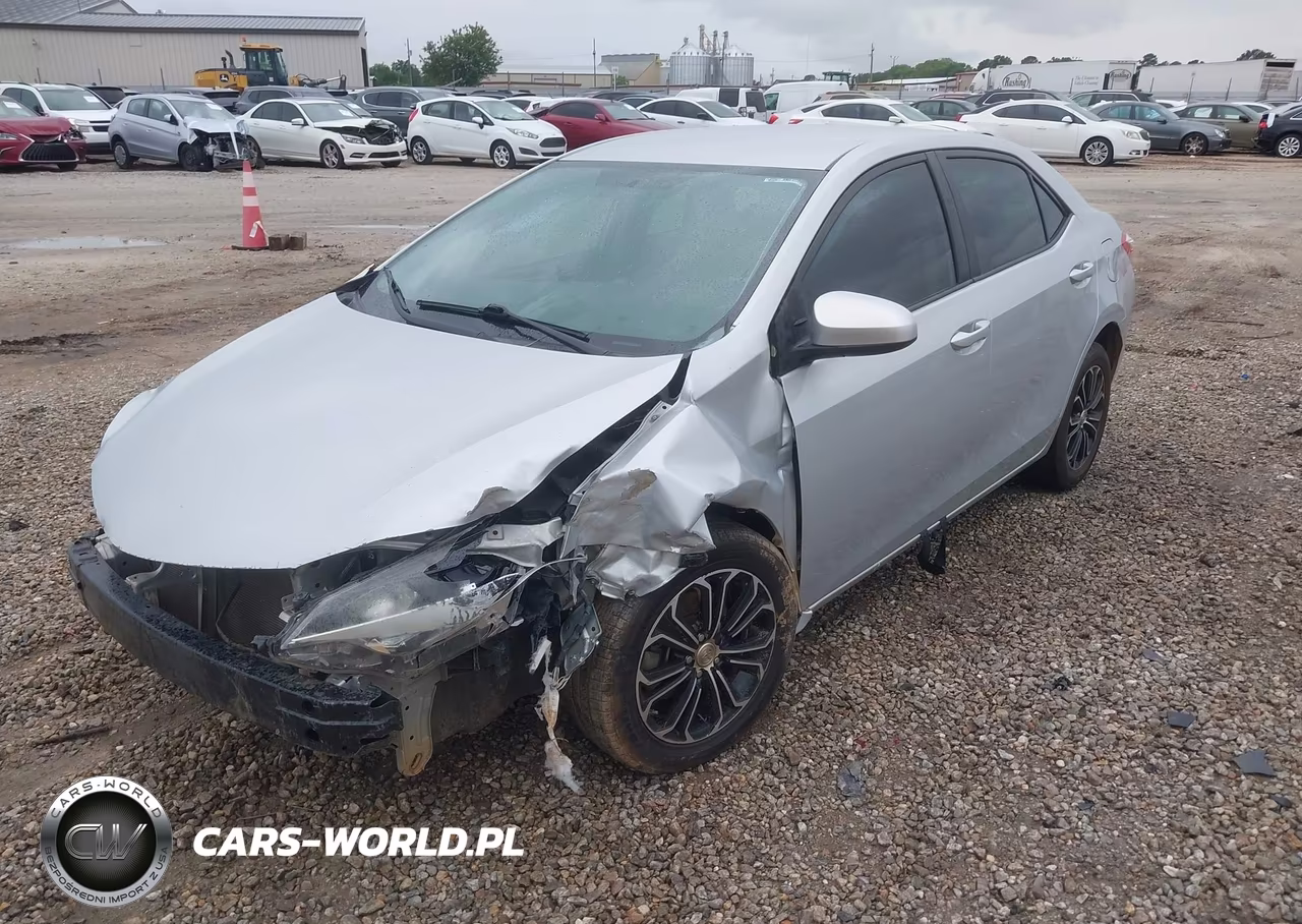 2015 Toyota Corolla L VIN:2T1BURHE2FC436591 - 2