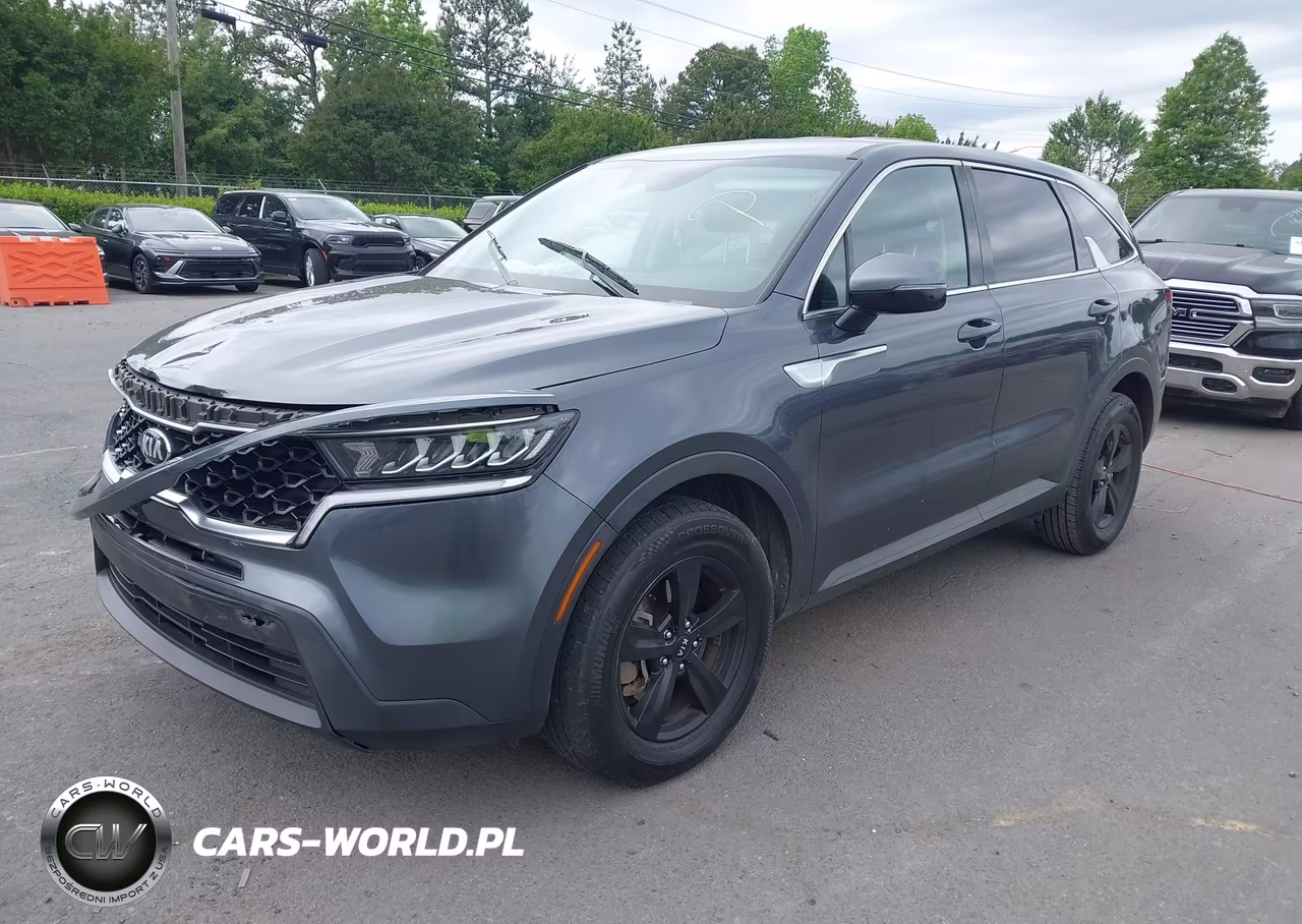 2021 Kia Sorento Lx VIN:5XYRG4LC8MG022327 - 2