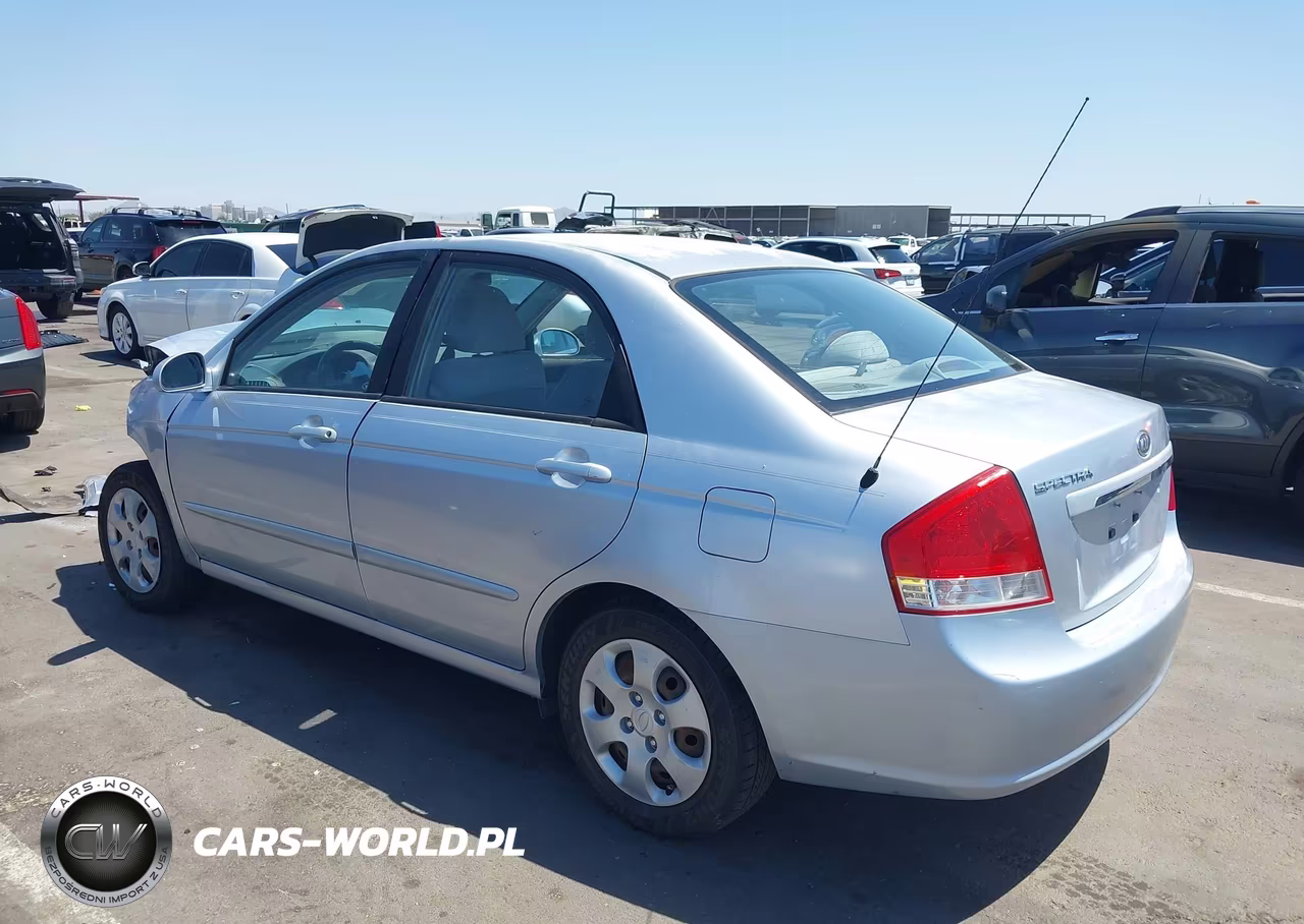 2007 Kia Spectra Ex VIN:KNAFE121475423567 - 3