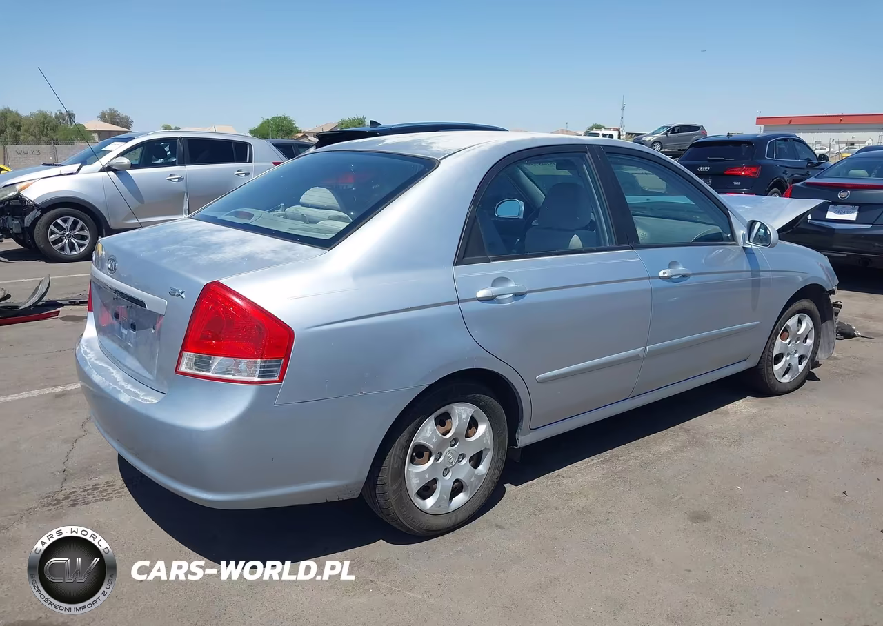 2007 Kia Spectra Ex VIN:KNAFE121475423567 - 4