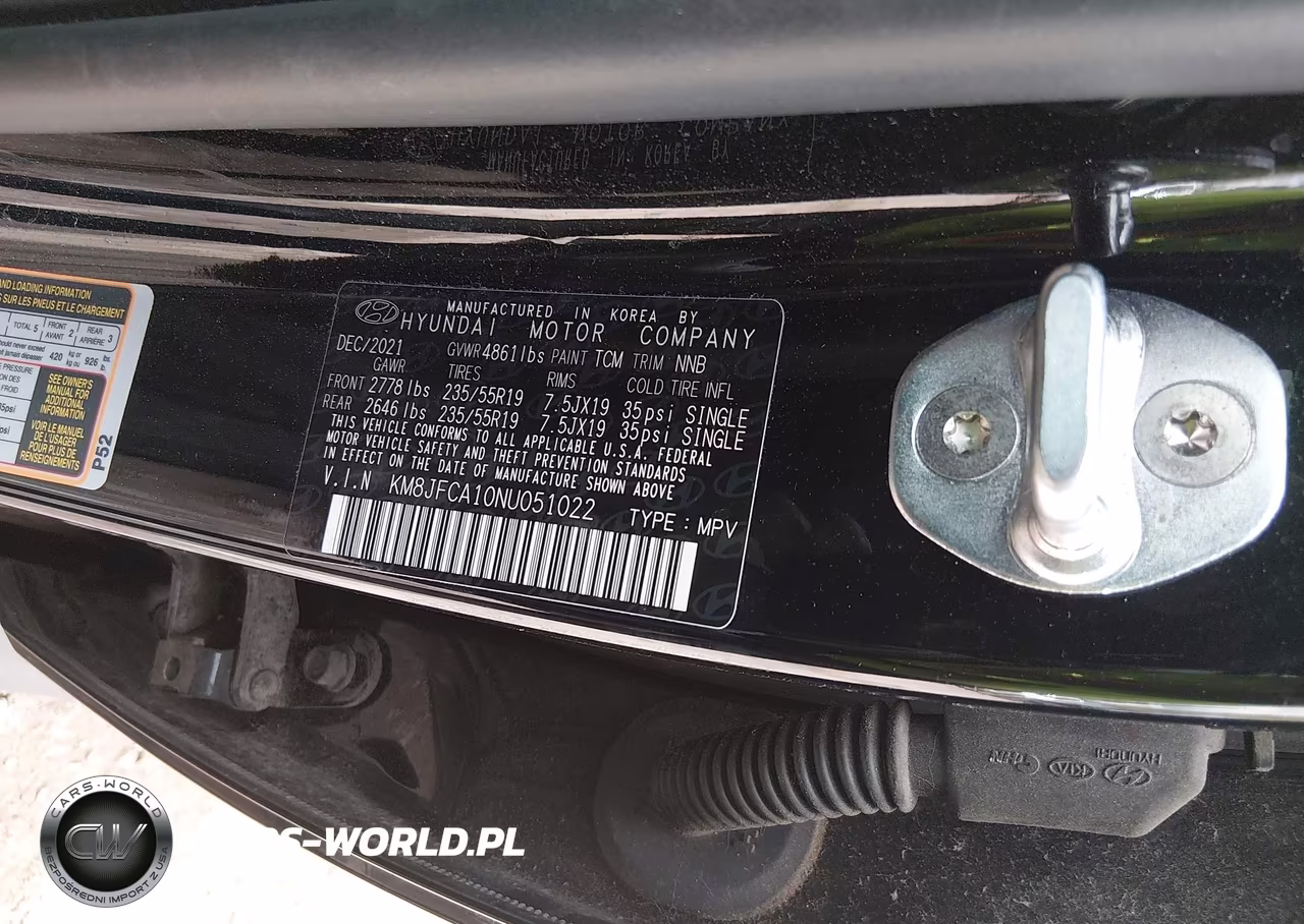 2022 Hyundai Tucson Hybrid Sel Convenience VIN:KM8JFCA10NU051022 - 9