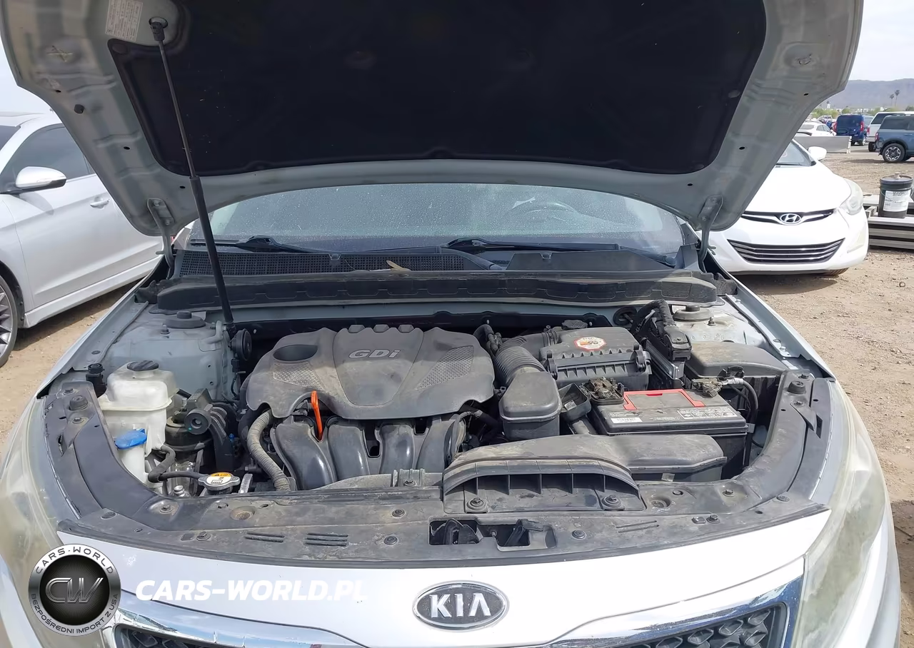 2011 Kia Optima Lx VIN:KNAGM4A76B5165172 - 10