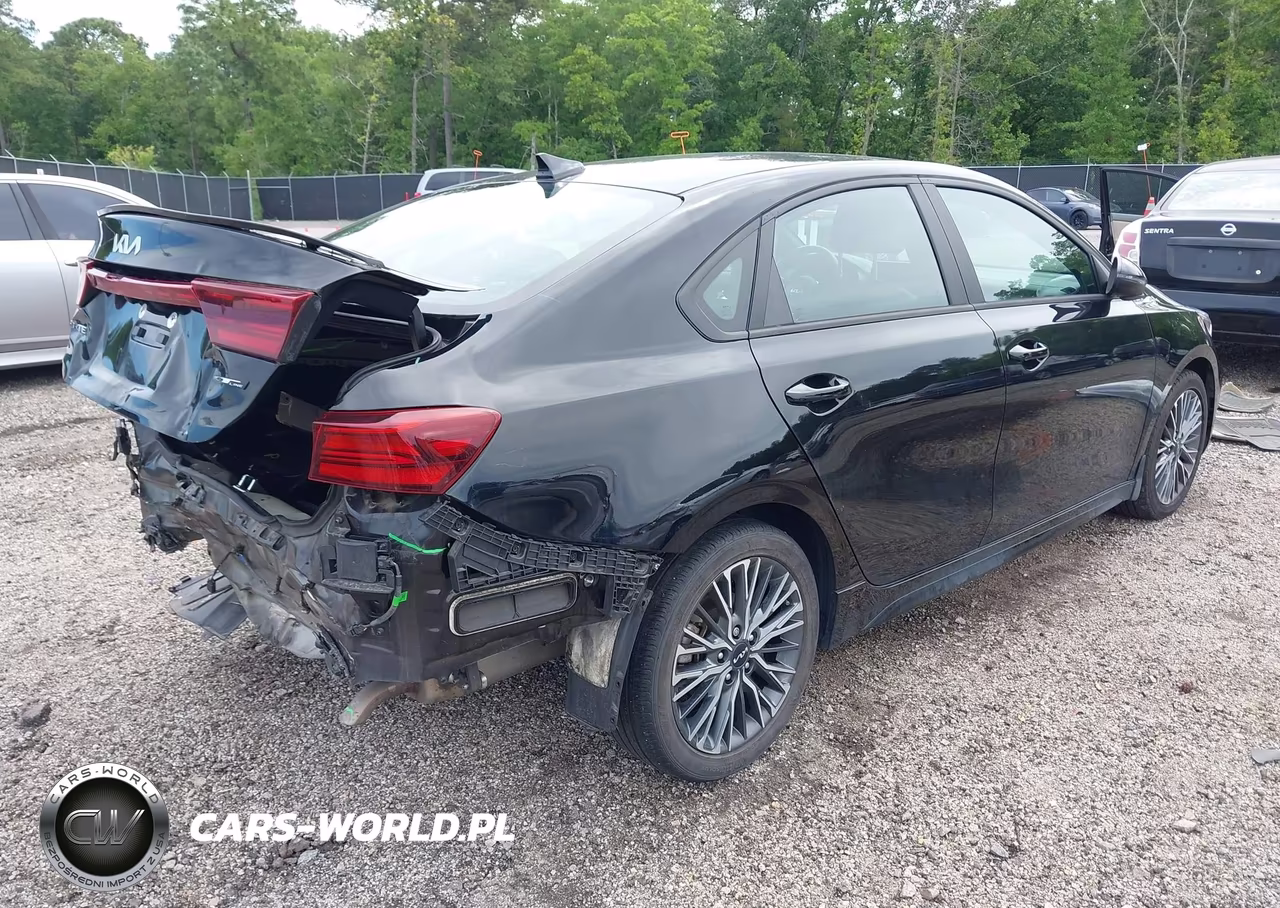 2022 Kia Forte Gt-Line VIN:3KPF54AD2NE489522 - 4