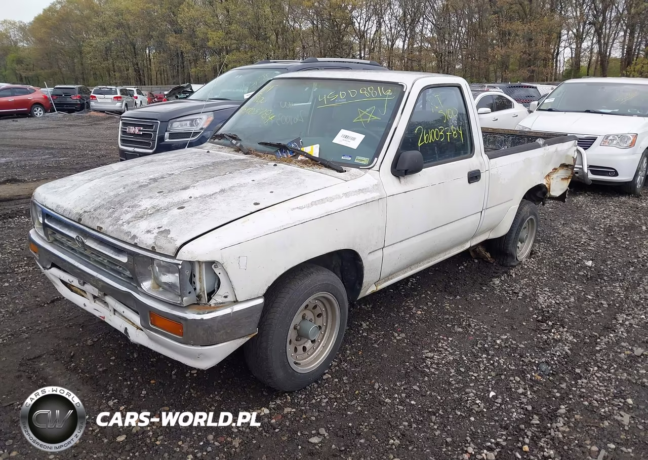 1993 Toyota Pickup 1-2 Ton Short Whlbse Dx VIN:JT4RN81P8P5161082 - 2