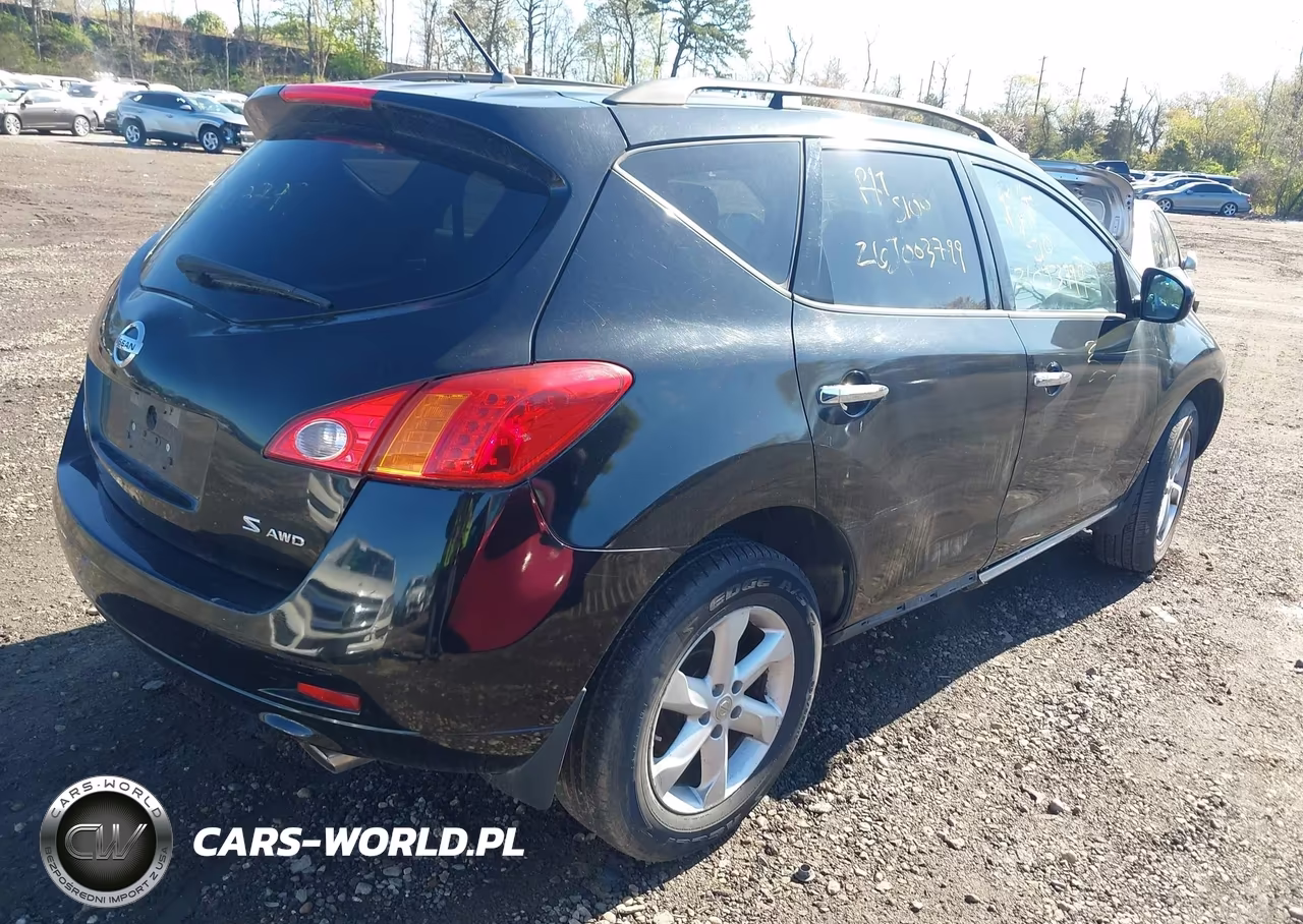 2009 Nissan Murano S VIN:JN8AZ18W49W154637 - 4