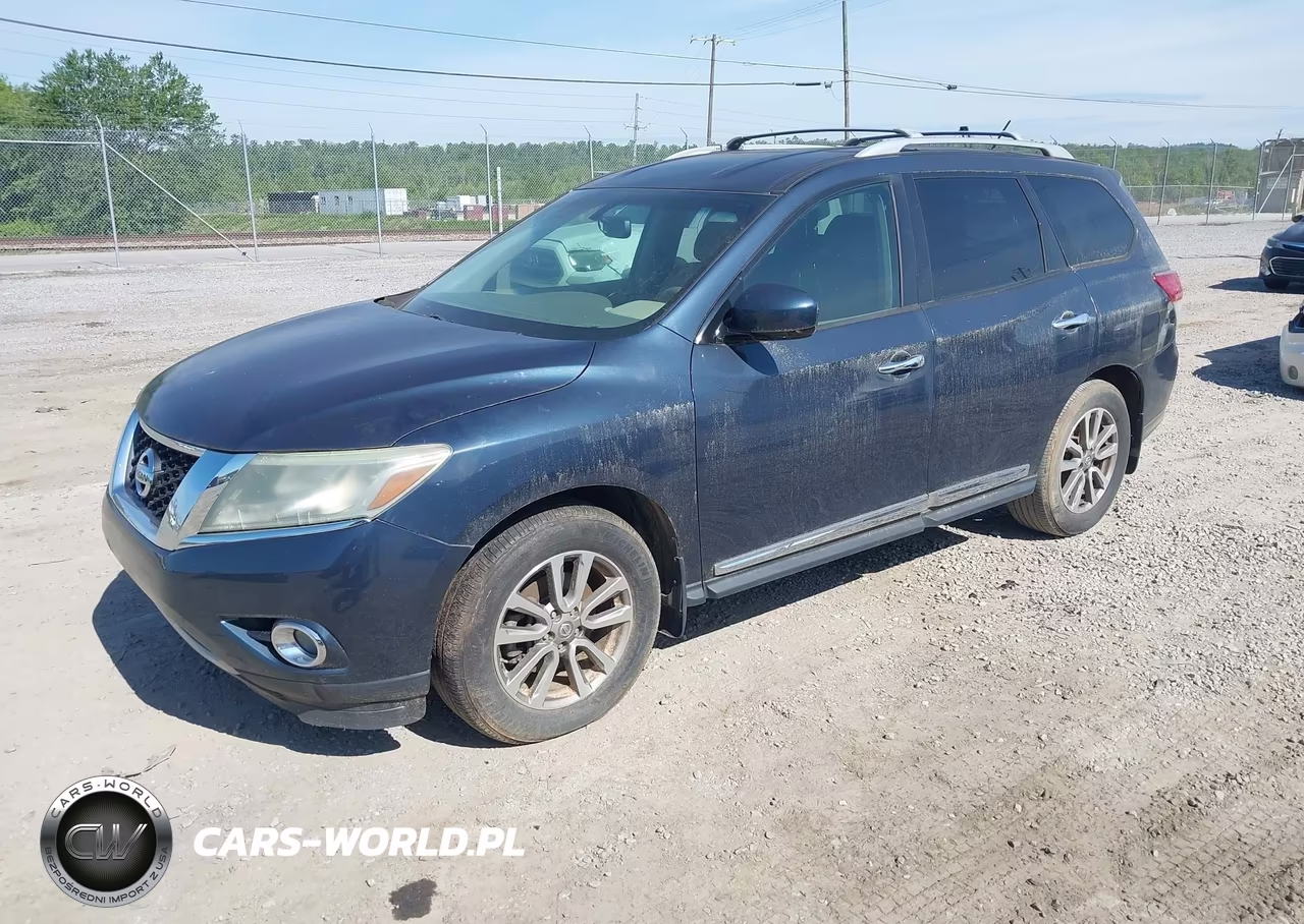 2015 Nissan Pathfinder Sl VIN:5N1AR2MN0FC649747 - 2