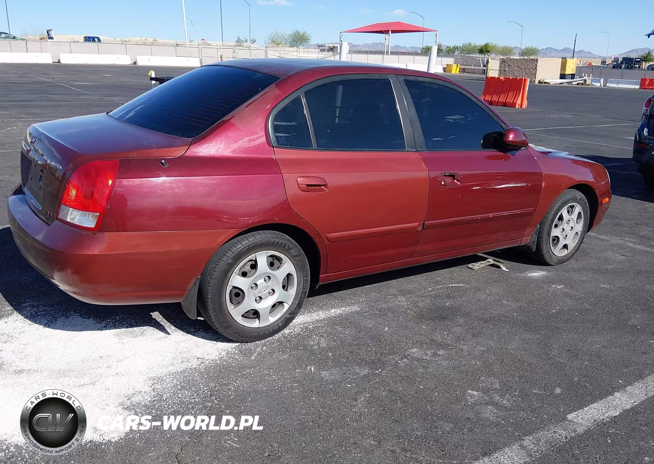 2001 Hyundai Elantra Gls VIN:KMHDN45D31U176035 - 4
