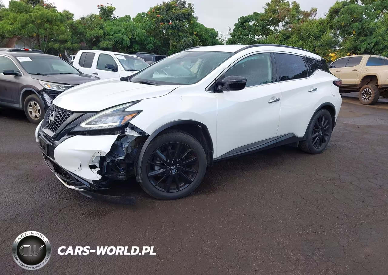 2023 Nissan Murano Sv Fwd VIN:5N1AZ2BJXPC110876 - 2