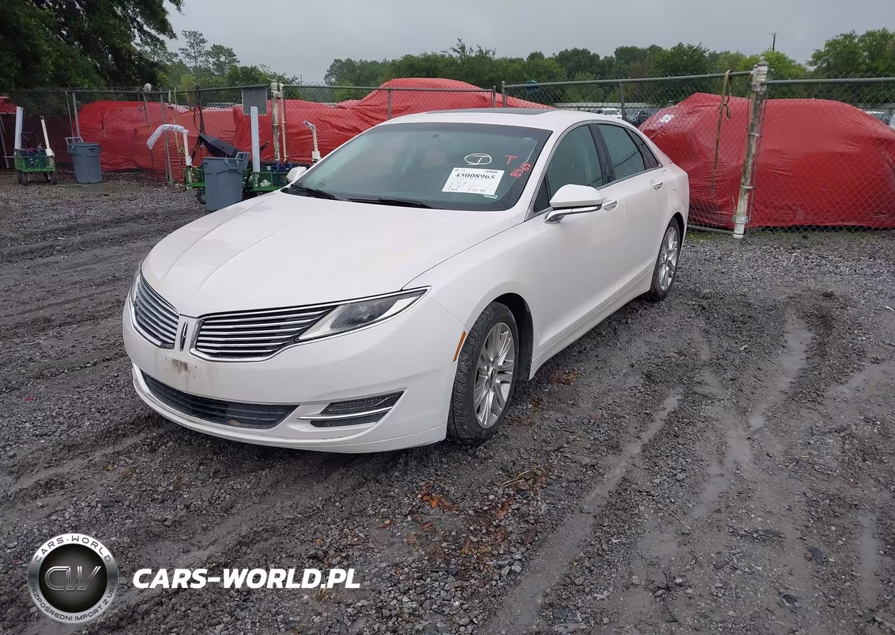 2016 Lincoln Mkz VIN:3LN6L2GK3GR633537 - 2