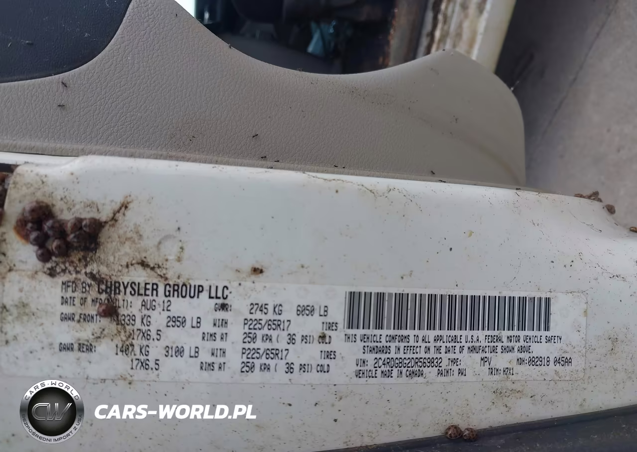2013 Dodge Grand Caravan Se VIN:2C4RDGBG2DR569832 - 7