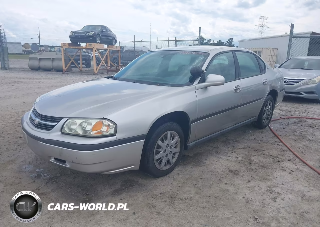 2005 Chevrolet Impala Police VIN:2G1WF55K359370462 - 2