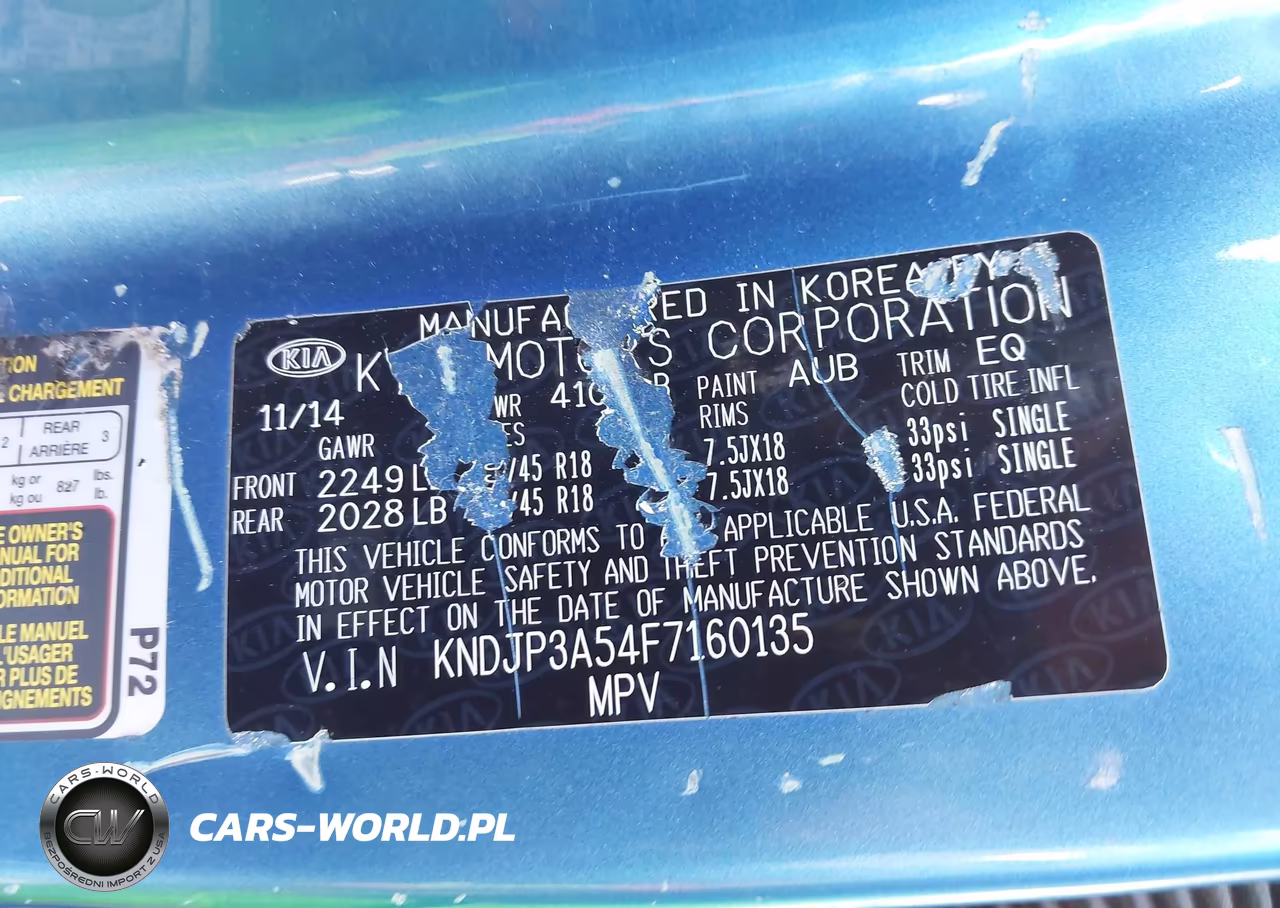 2015 Kia Soul + VIN:KNDJP3A54F7160135 - 9