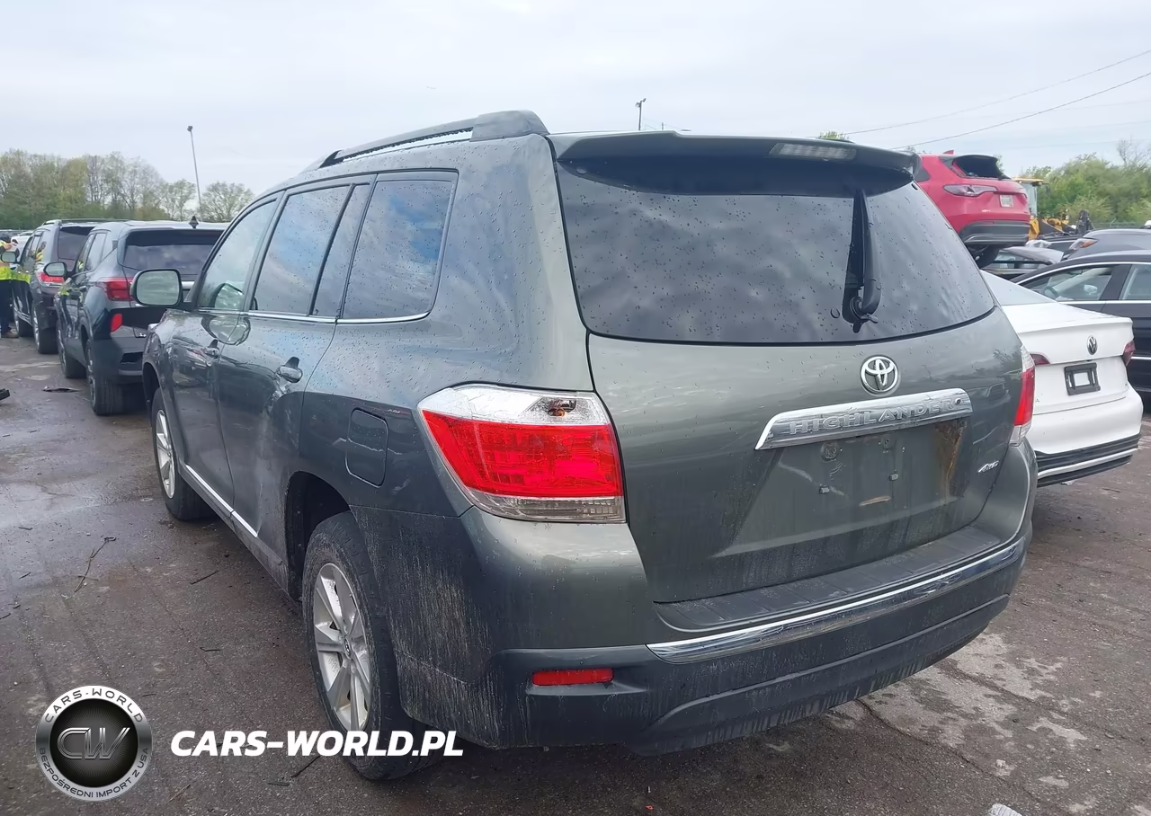 2012 Toyota Highlander Se V6 VIN:5TDBK3EH0CS095955 - 3