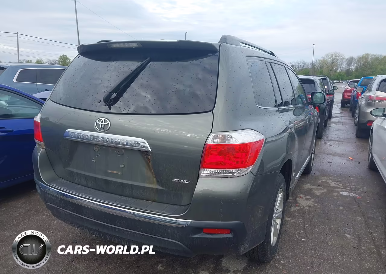 2012 Toyota Highlander Se V6 VIN:5TDBK3EH0CS095955 - 4