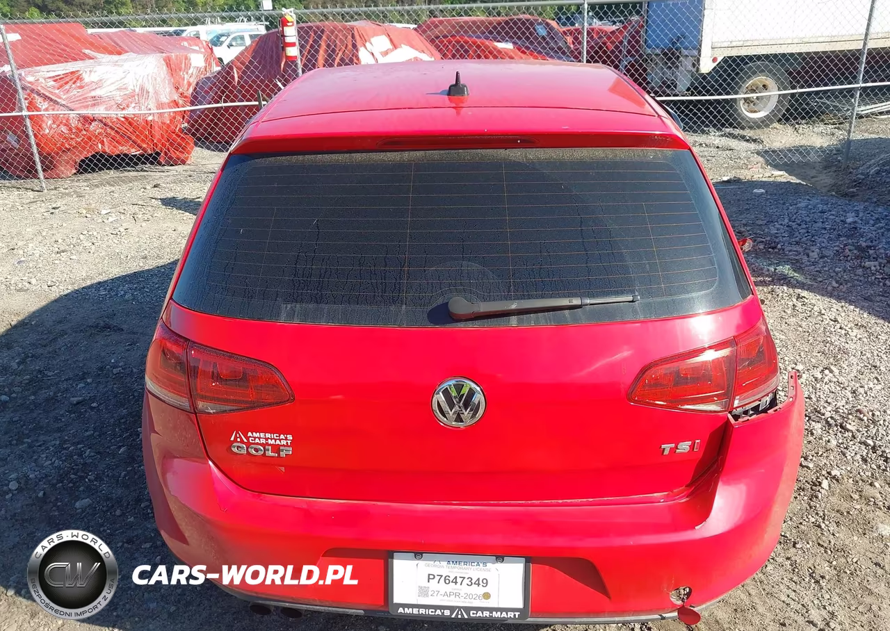 2017 Volkswagen Golf Tsi S 4-Door-Tsi Se 4-Door-Tsi Sel 4-Door-Tsi Wolfsburg Edition 4-Door VIN:3VW217AUXHM036896 - 16