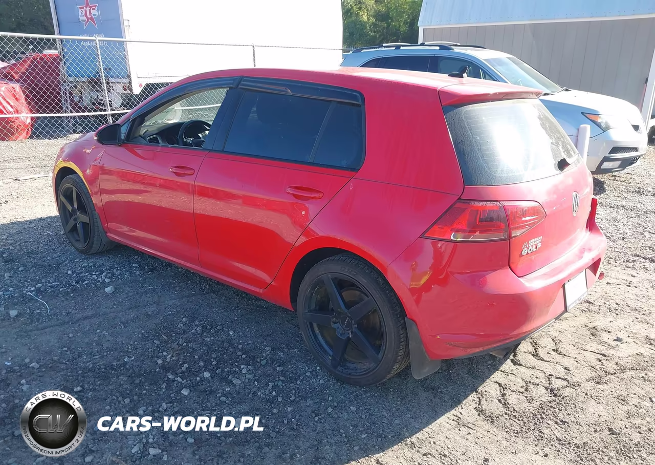 2017 Volkswagen Golf Tsi S 4-Door-Tsi Se 4-Door-Tsi Sel 4-Door-Tsi Wolfsburg Edition 4-Door VIN:3VW217AUXHM036896 - 3