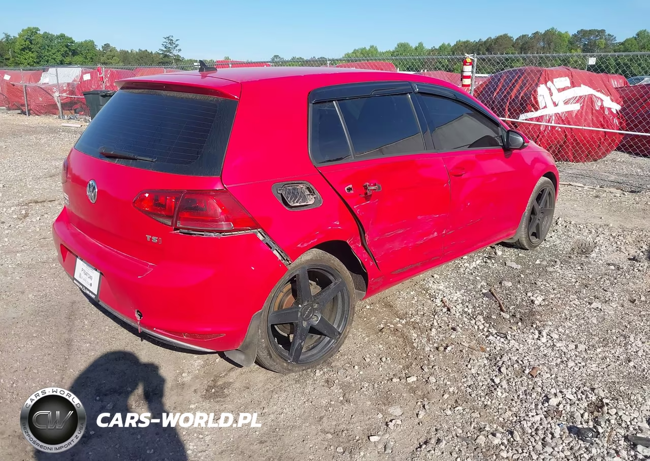 2017 Volkswagen Golf Tsi S 4-Door-Tsi Se 4-Door-Tsi Sel 4-Door-Tsi Wolfsburg Edition 4-Door VIN:3VW217AUXHM036896 - 4