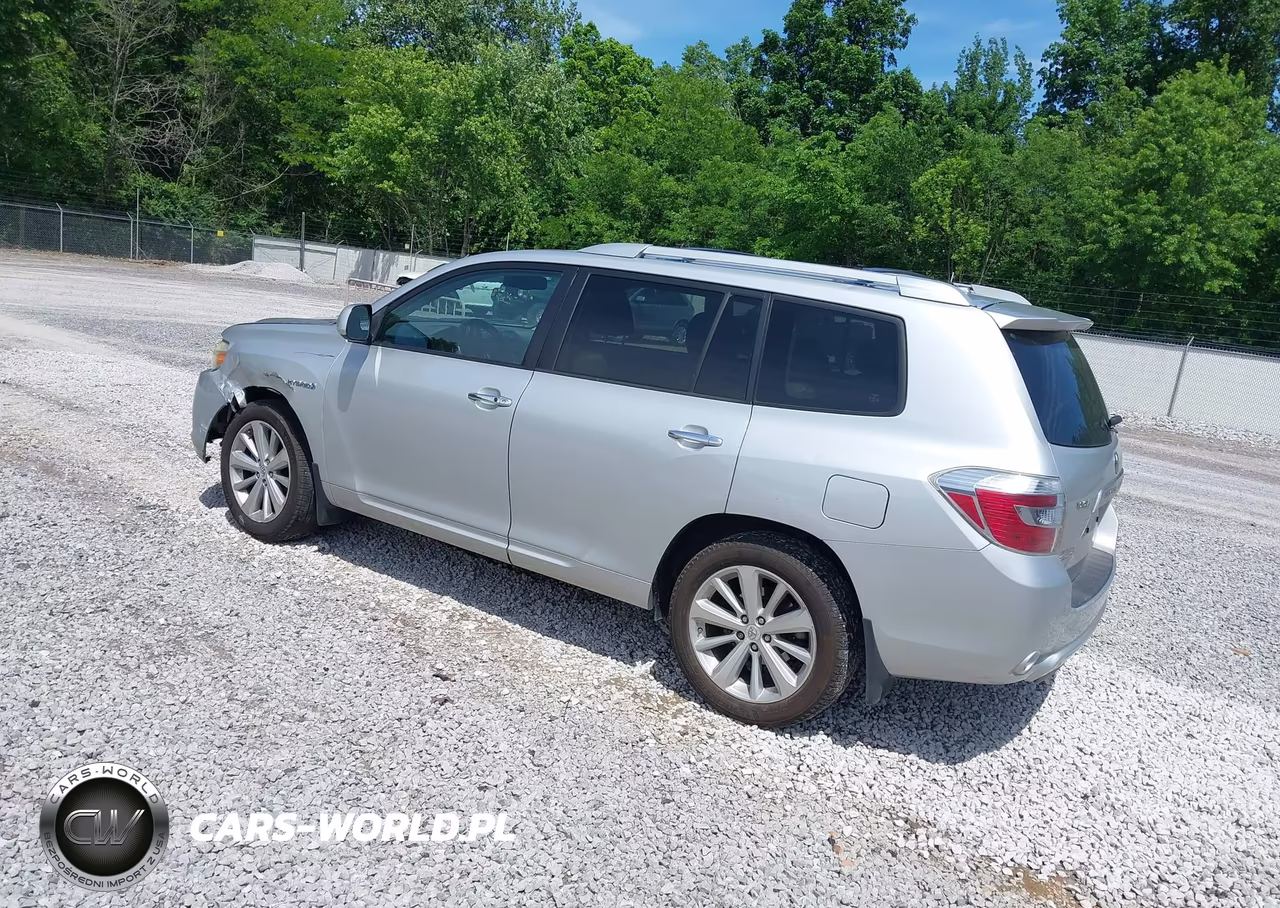 2009 Toyota Highlander Hybrid Limited VIN:JTEEW44A792035260 - 3