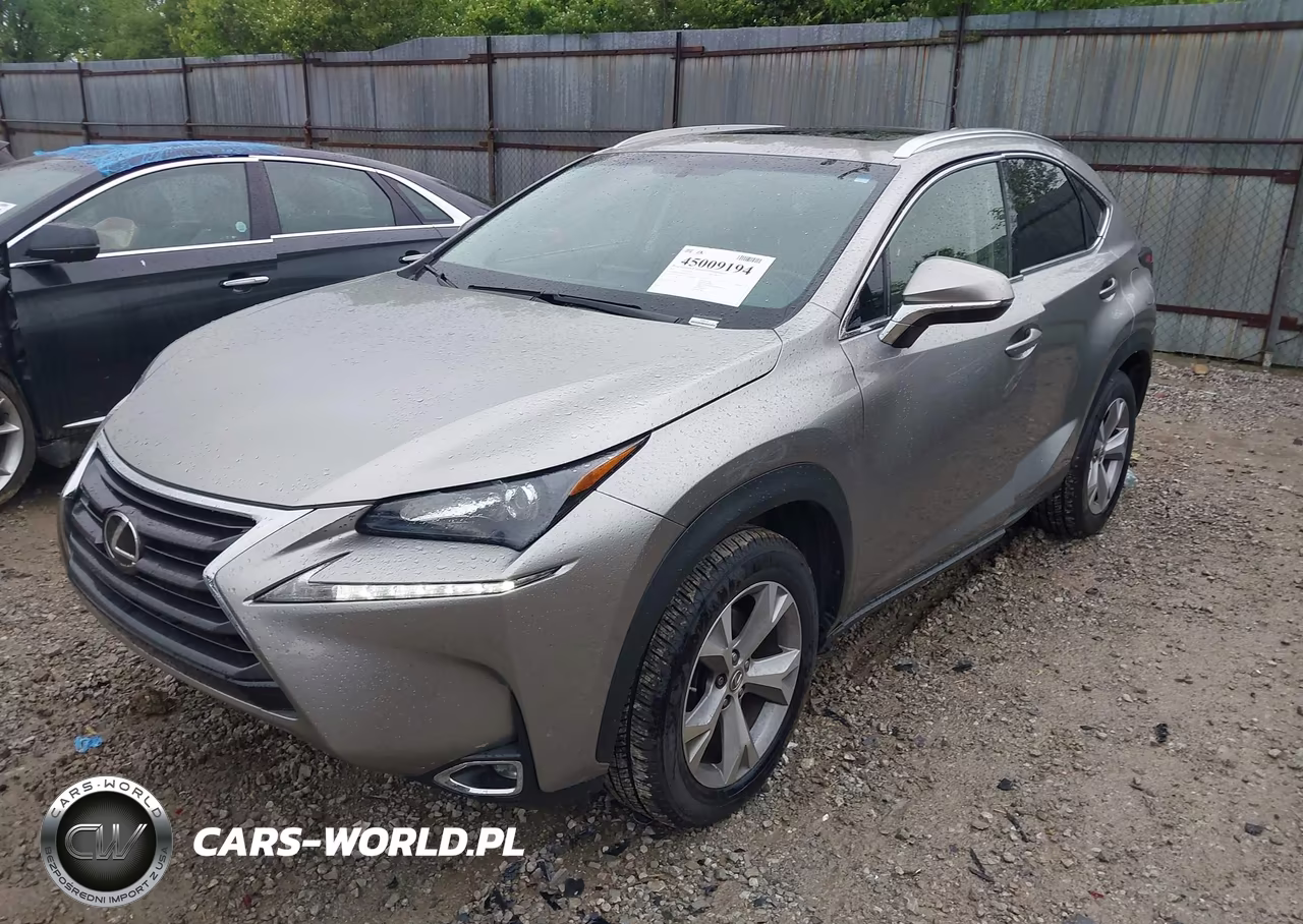 2017 Lexus Nx 200T VIN:JTJBARBZ2H2143907 - 2