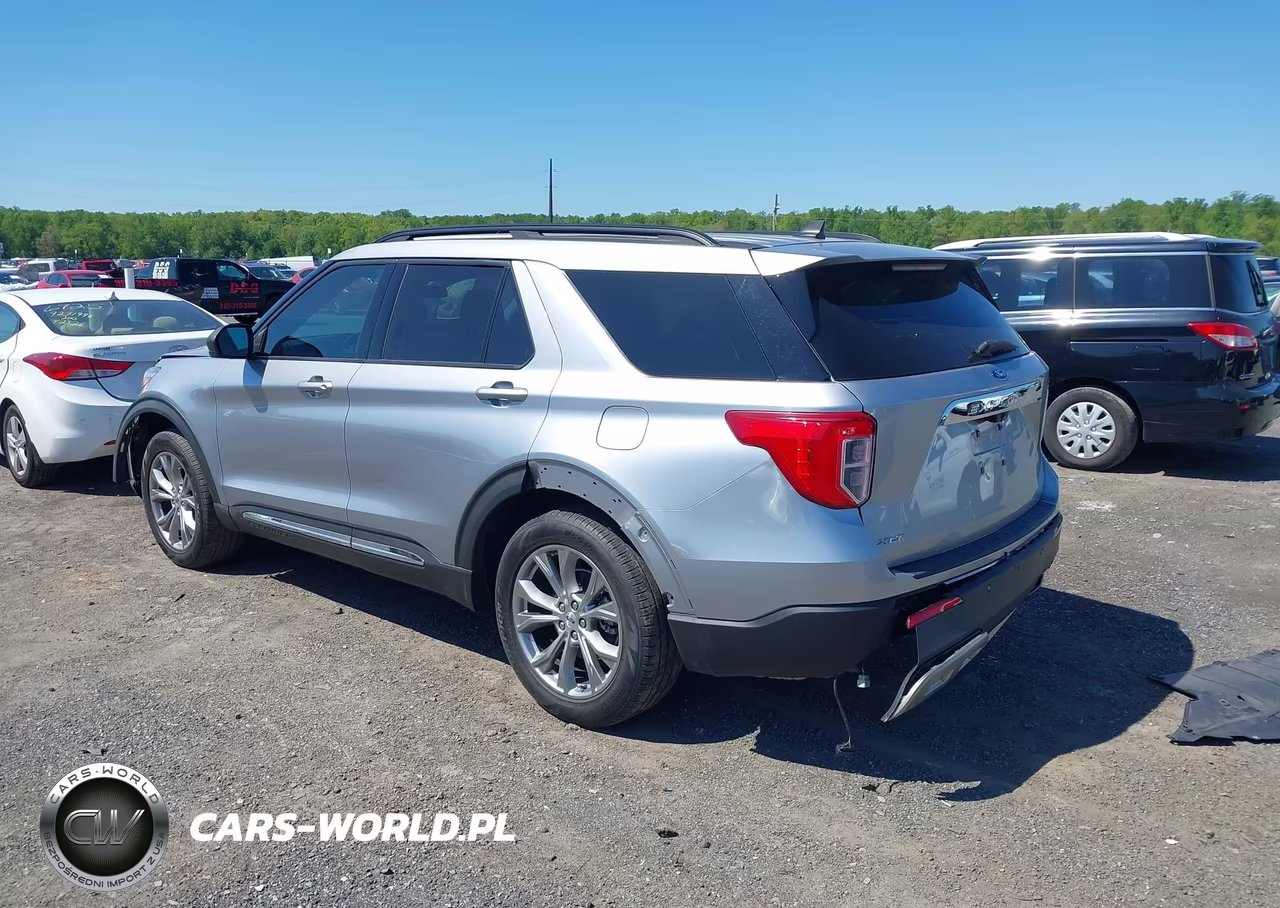 2021 Ford Explorer Xlt VIN:1FMSK7DH2MGC51395 - 3