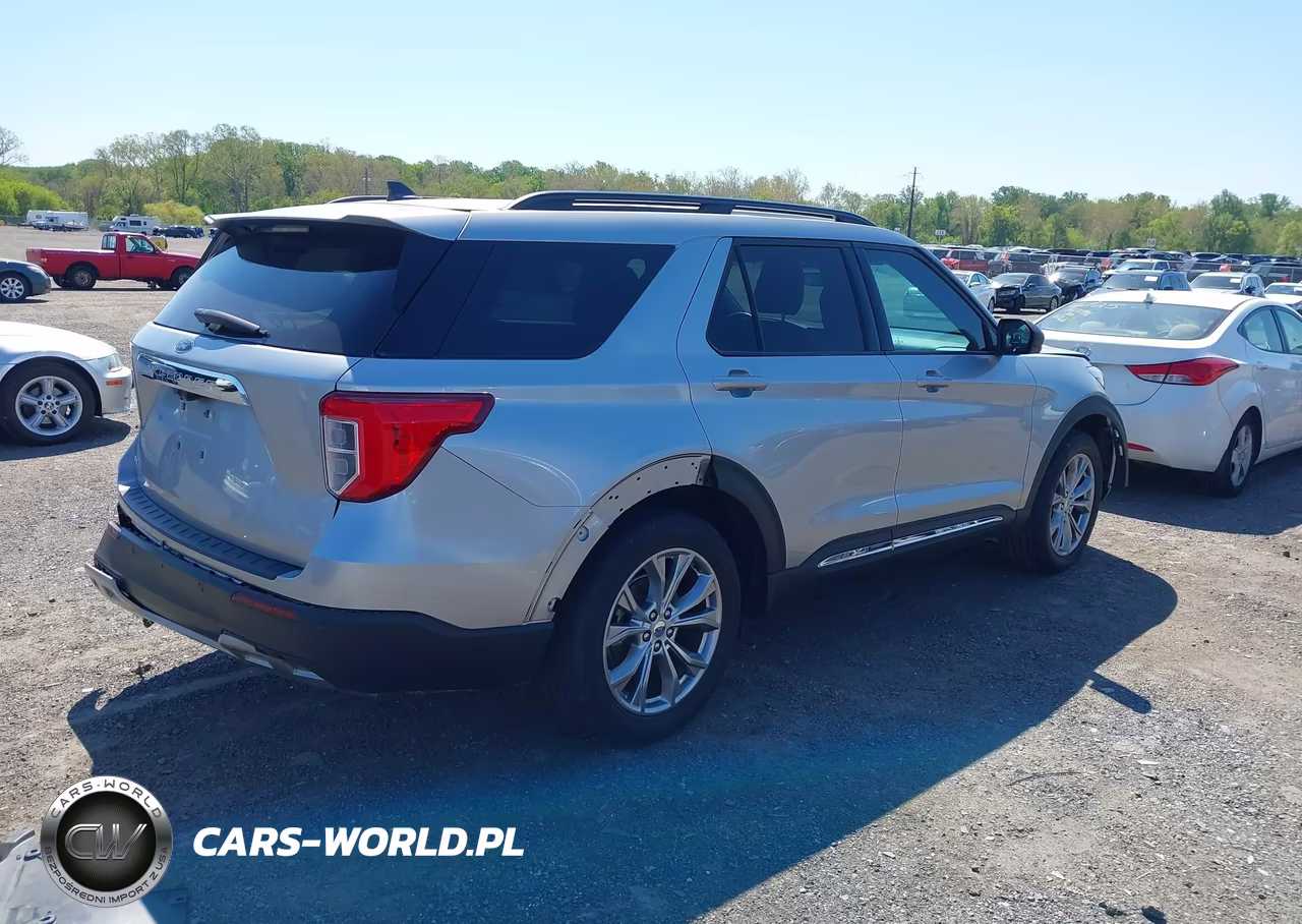 2021 Ford Explorer Xlt VIN:1FMSK7DH2MGC51395 - 4