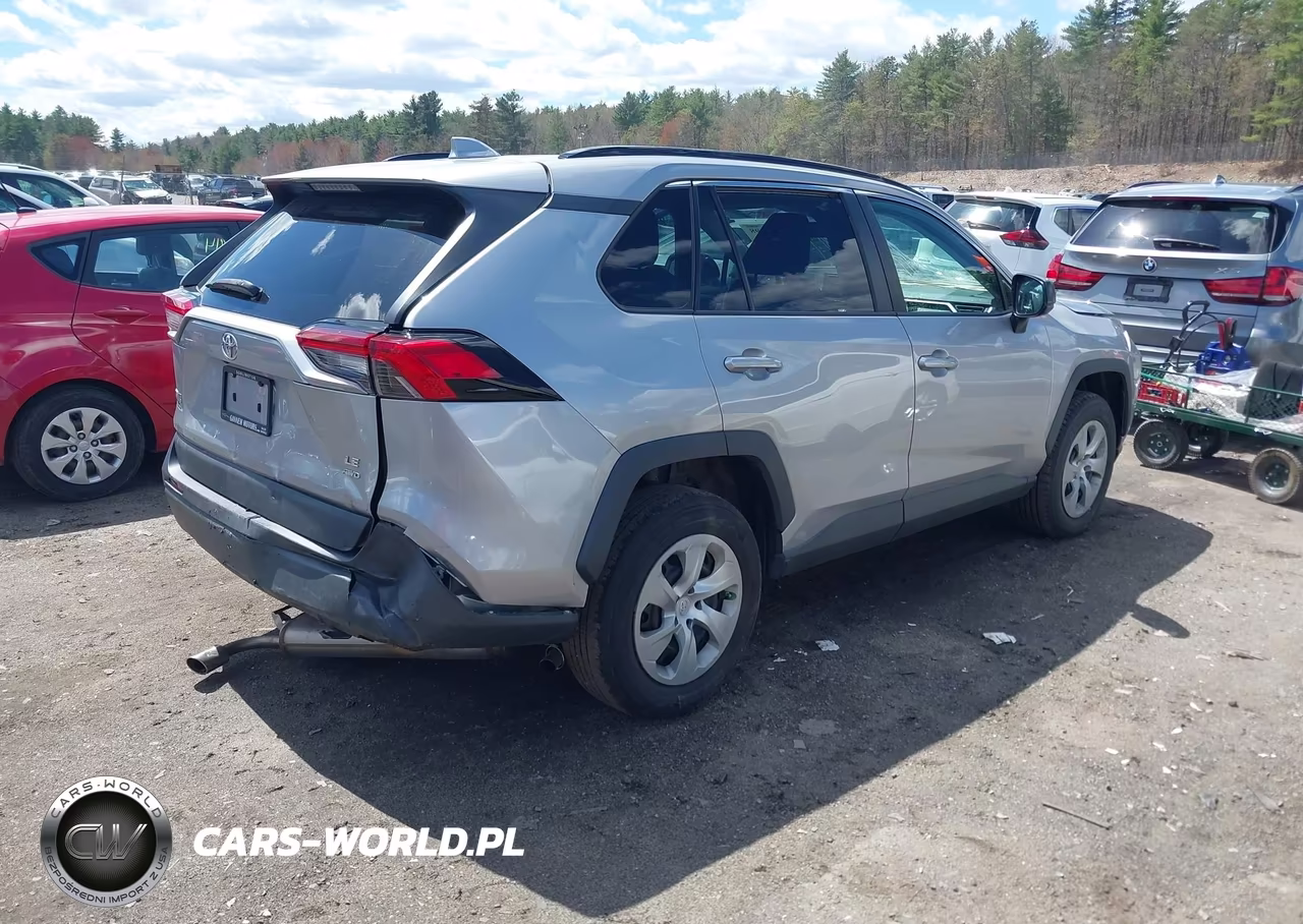 2019 Toyota Rav4 Le VIN:2T3F1RFV4KW044600 - 4