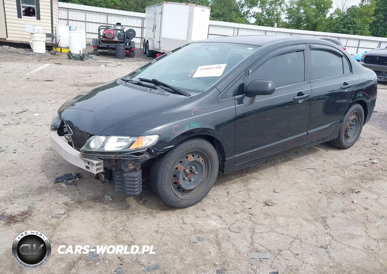 2010 Honda Civic Lx VIN:2HGFA1F52AH540822 - 2
