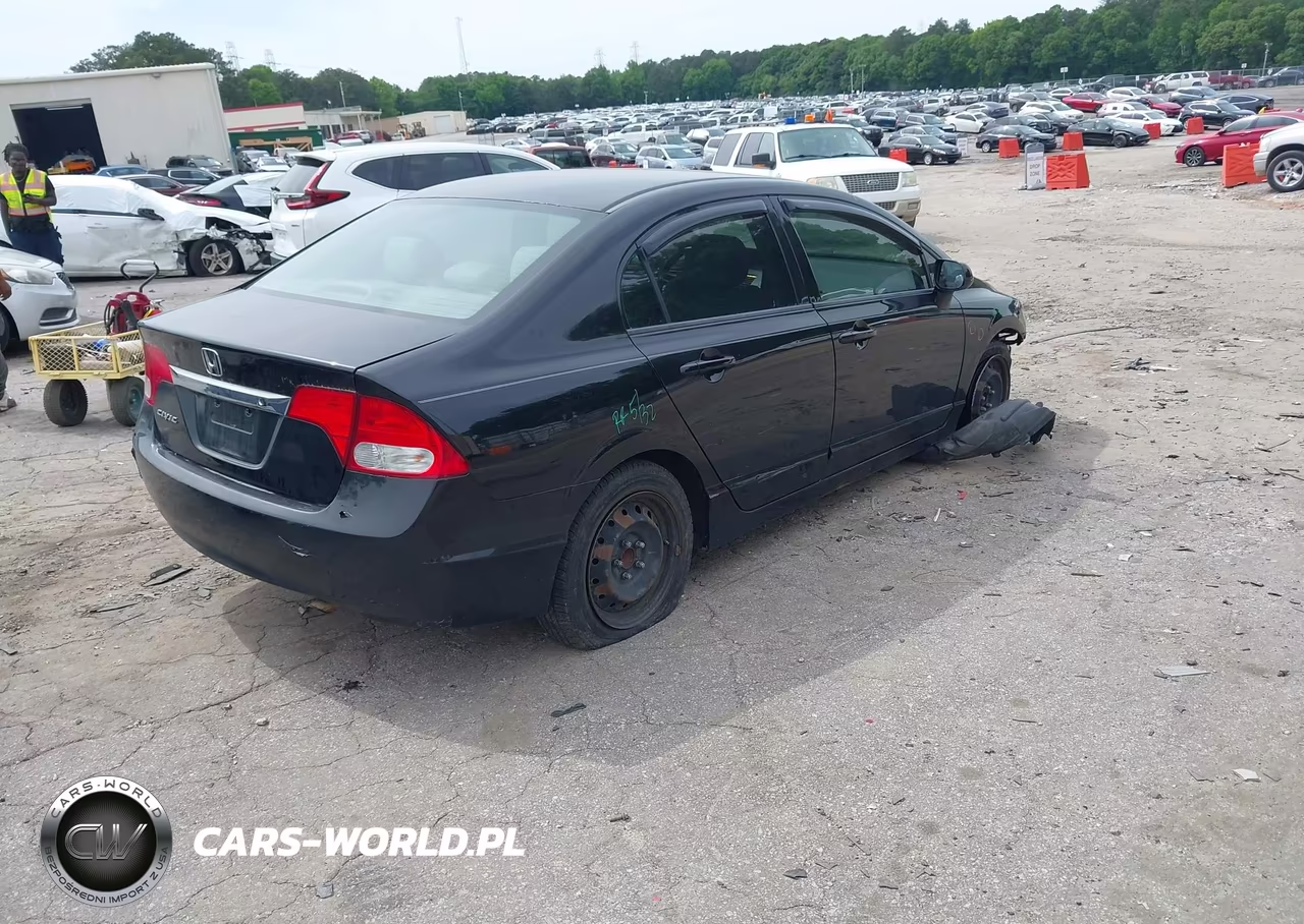 2010 Honda Civic Lx VIN:2HGFA1F52AH540822 - 4