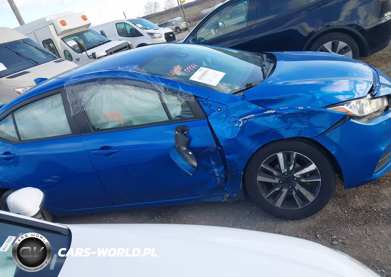 2021 Nissan Versa Sv Xtronic Cvt VIN:3N1CN8EV3ML876171 - 13